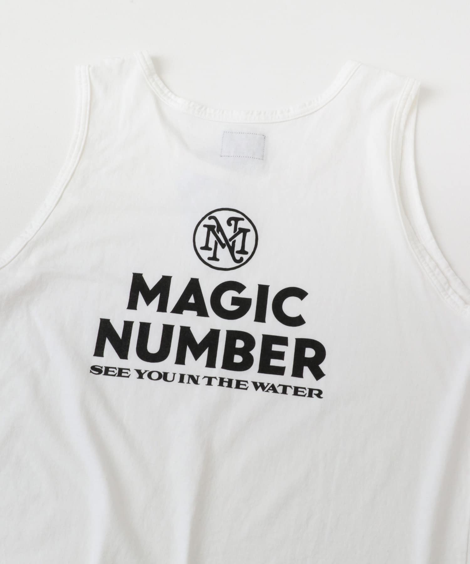 MAGIC NUMBER　STOCK LOGO US COTTON TANK OFF M