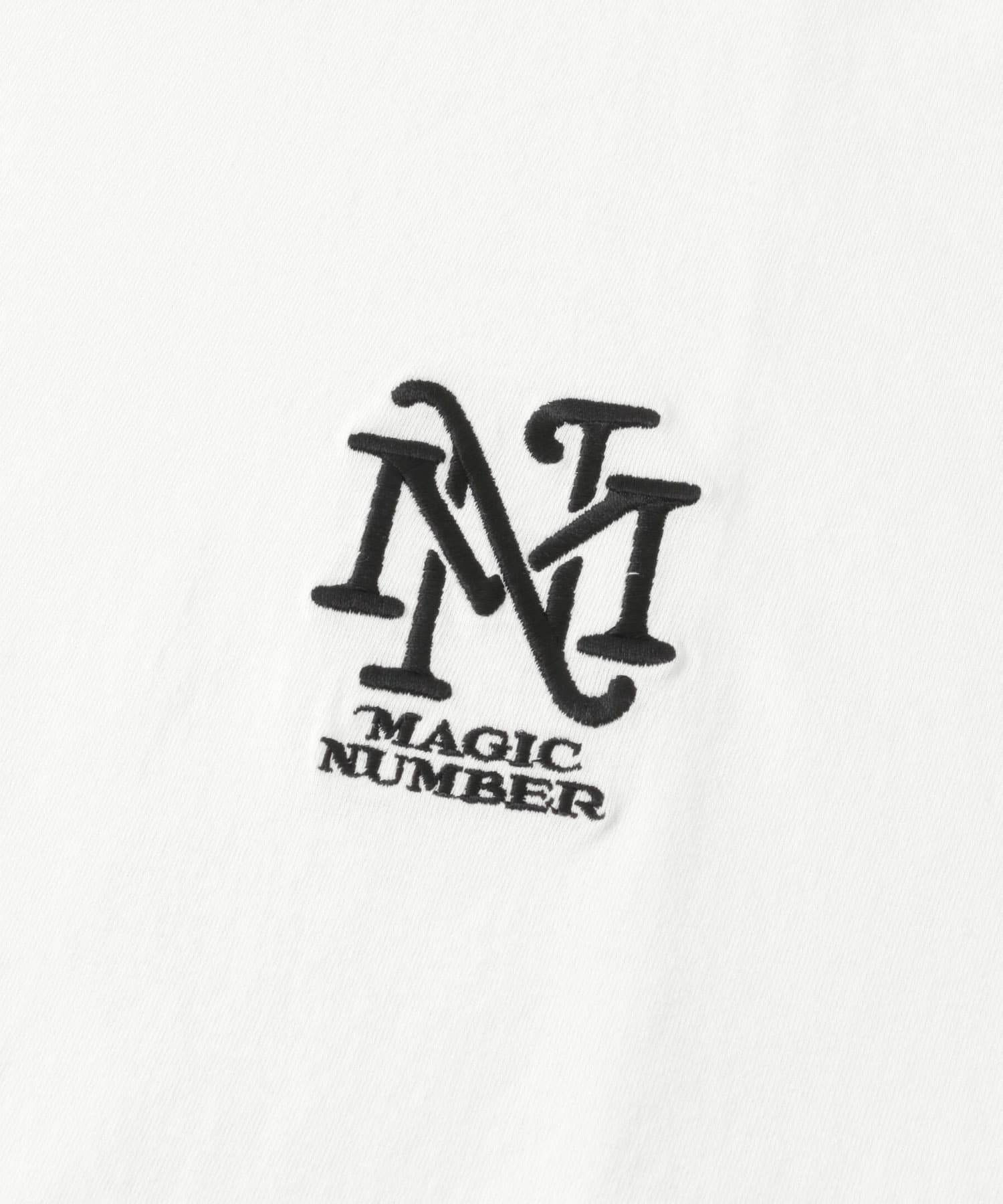 MAGIC NUMBER　EMBLEM T-SHIRTS WHITE M