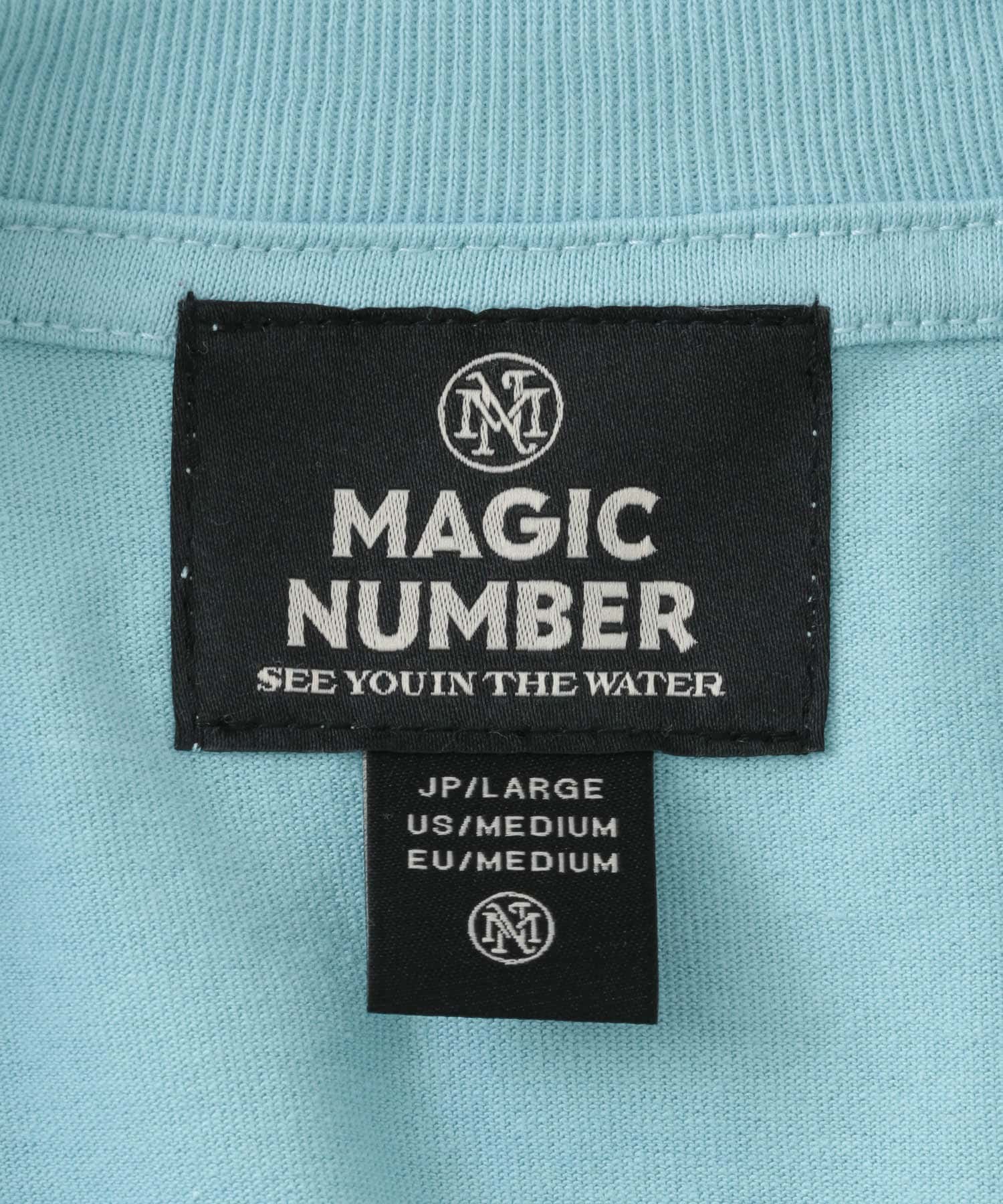 MAGIC NUMBER　EMBLEM T-SHIRTS SAX M