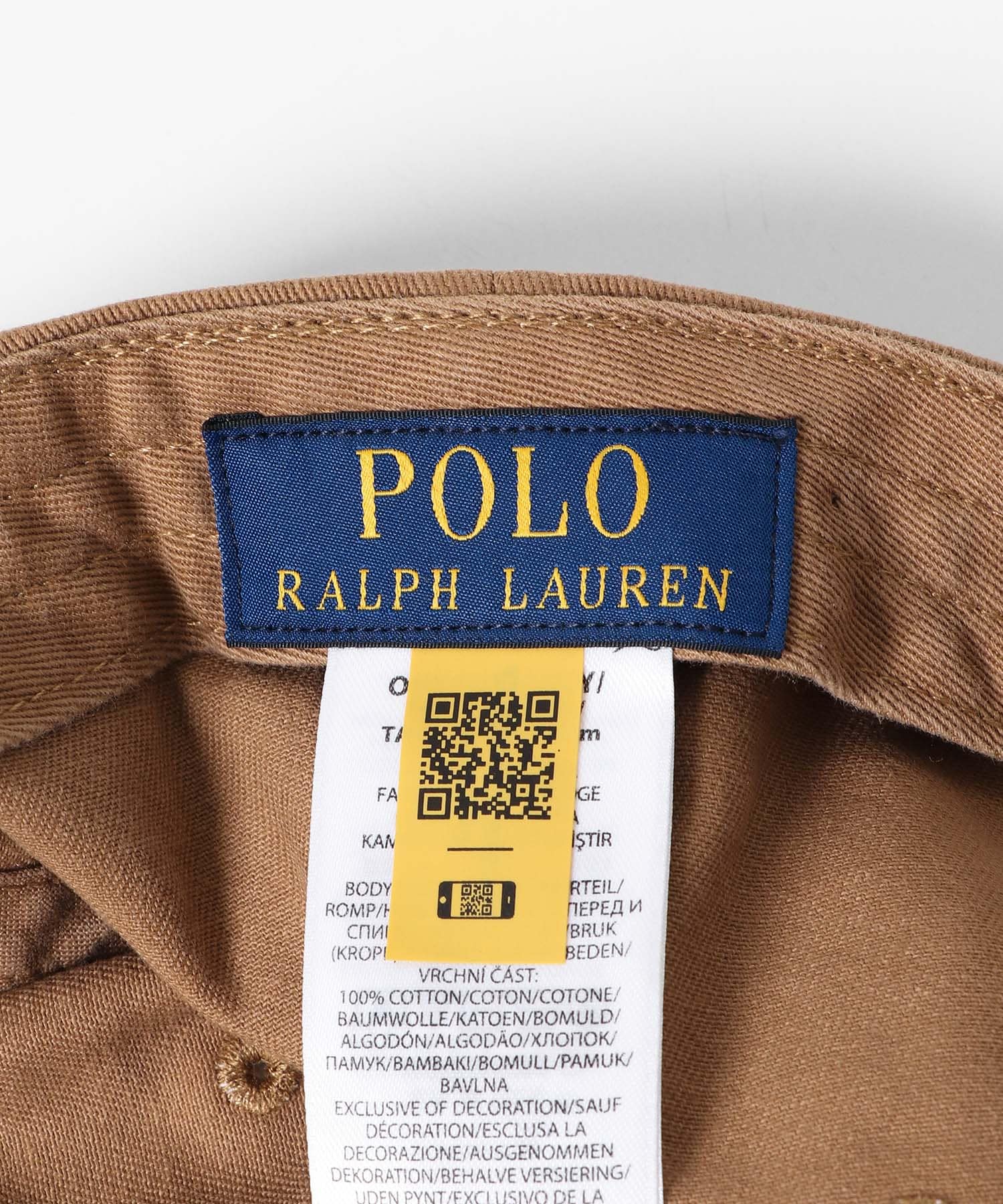POLO RALPH LAUREN　CLS SPRT CAP-HAT RUSTIC TAN one