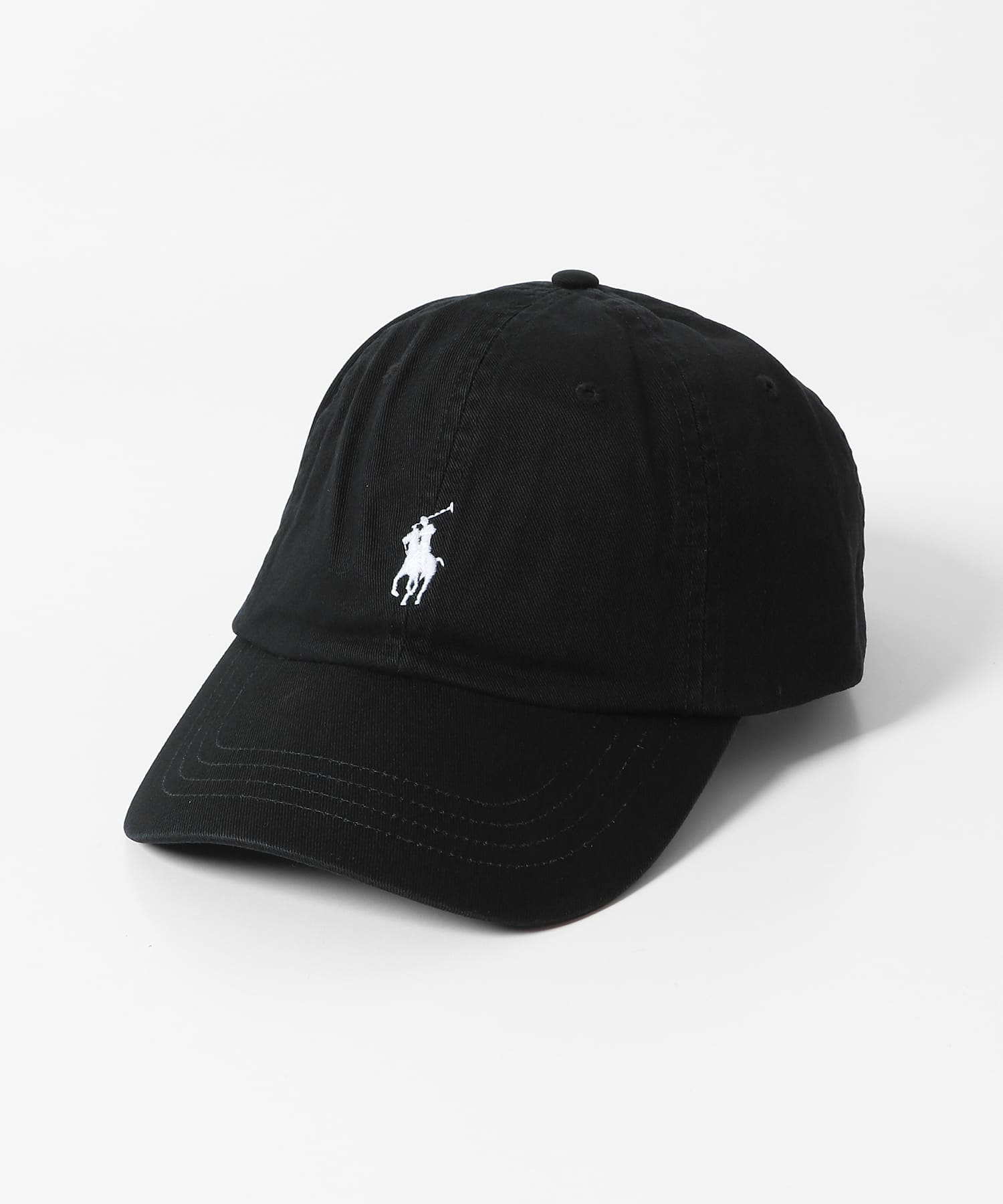 POLO RALPH LAUREN　CLS SPRT CAP-HAT BLACK one