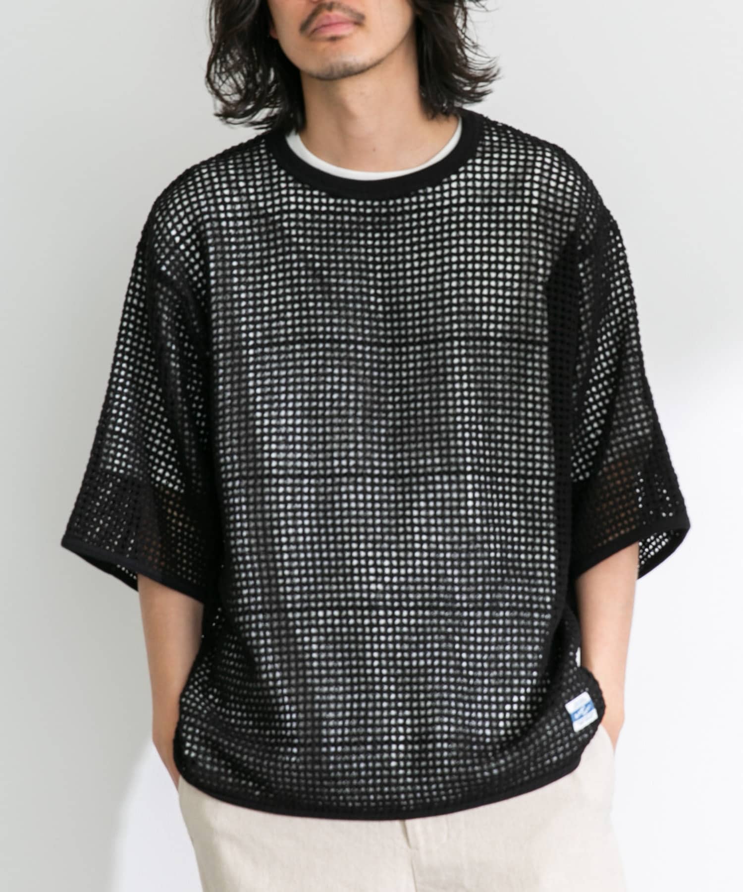 ARMY TWILL　Cotton Mesh T-shirts