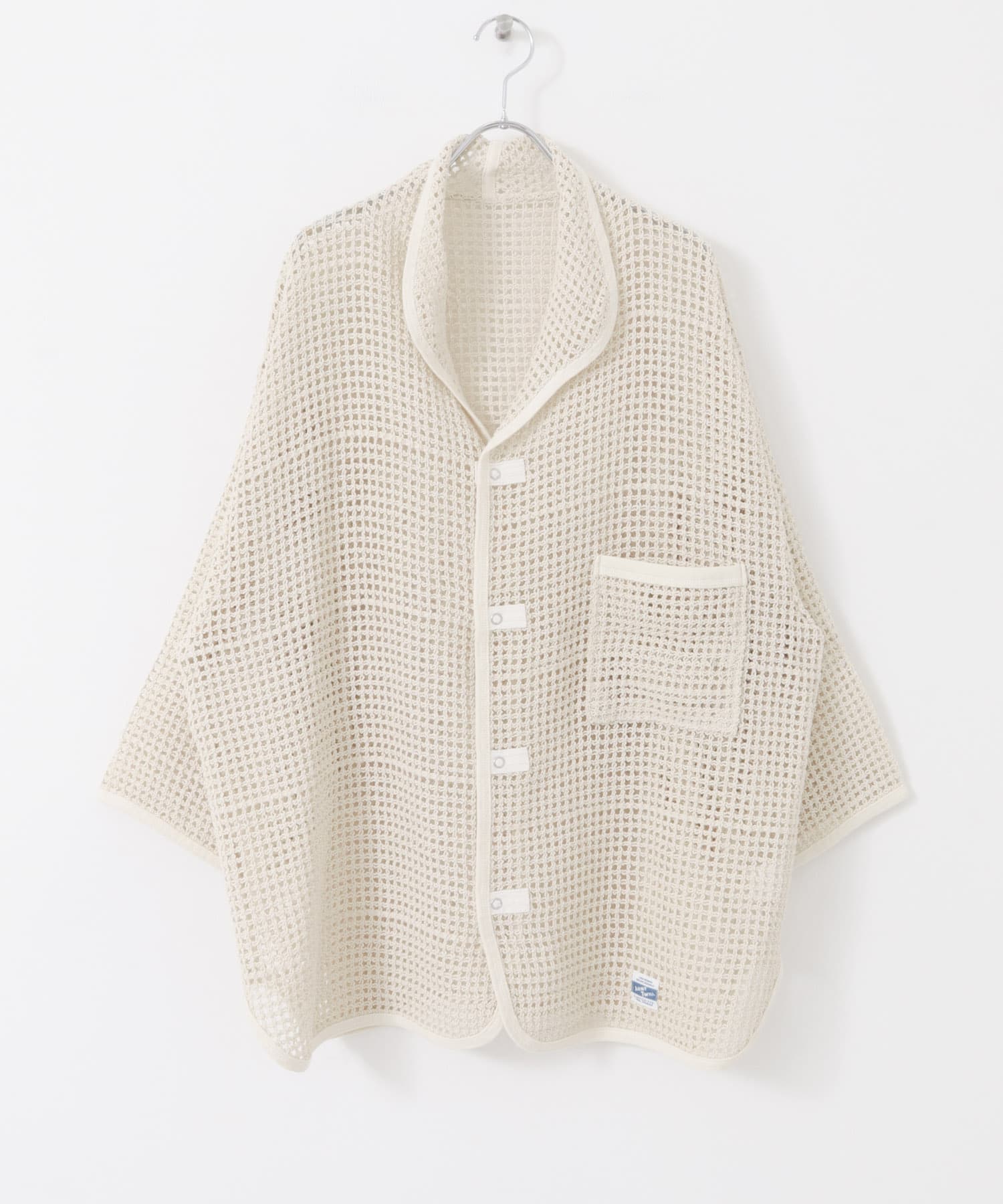 ARMY TWILL　Cotton Mesh Shirts ECRU S