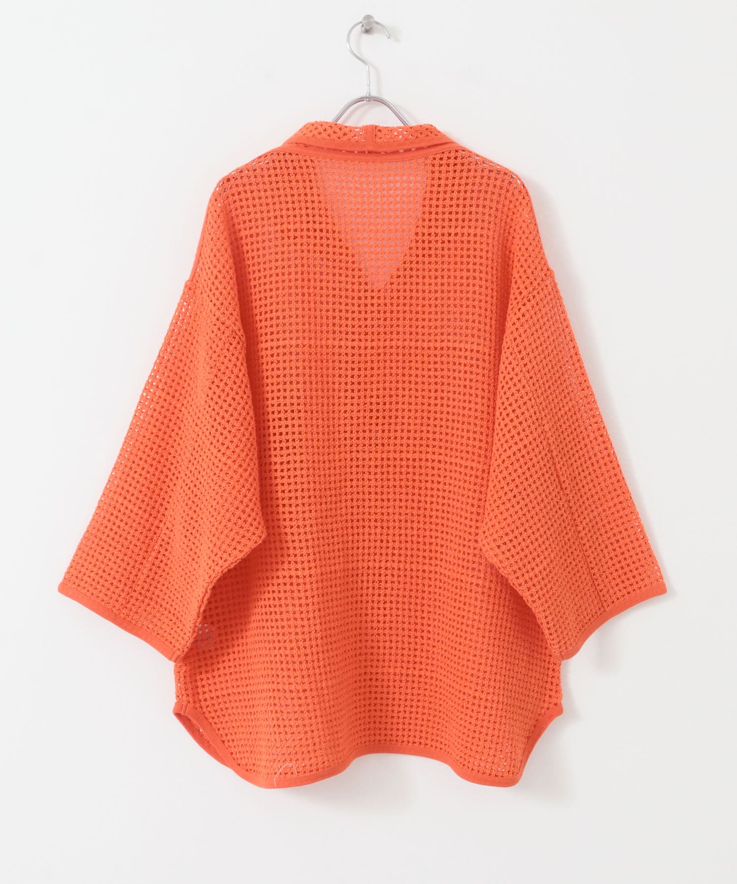 ARMY TWILL　Cotton Mesh Shirts ORANGE S
