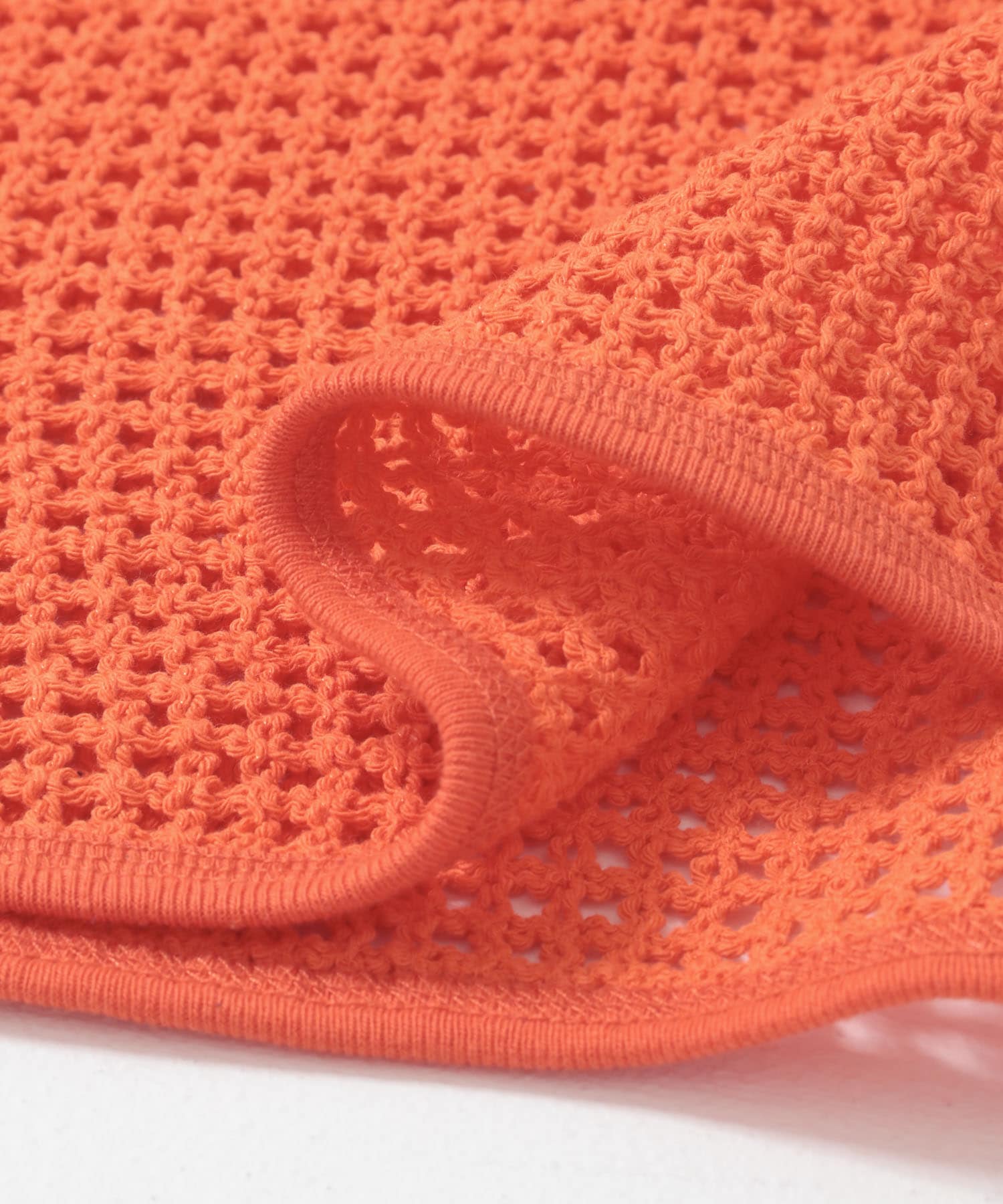 ARMY TWILL　Cotton Mesh Shirts ORANGE S