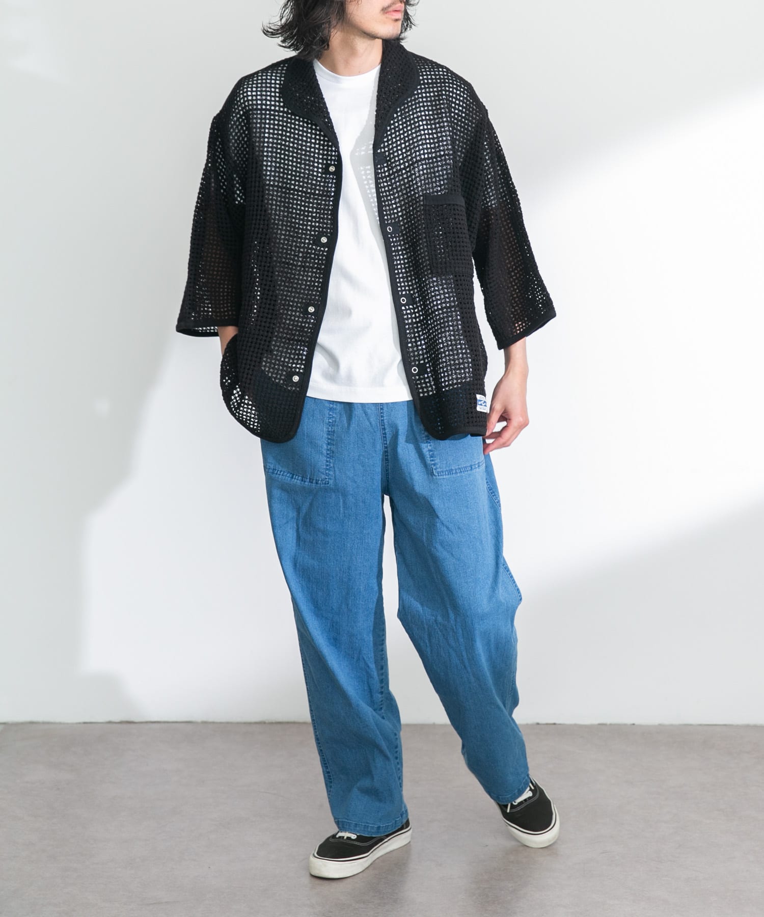 身長：180cm 体重：60kg サイズ：L