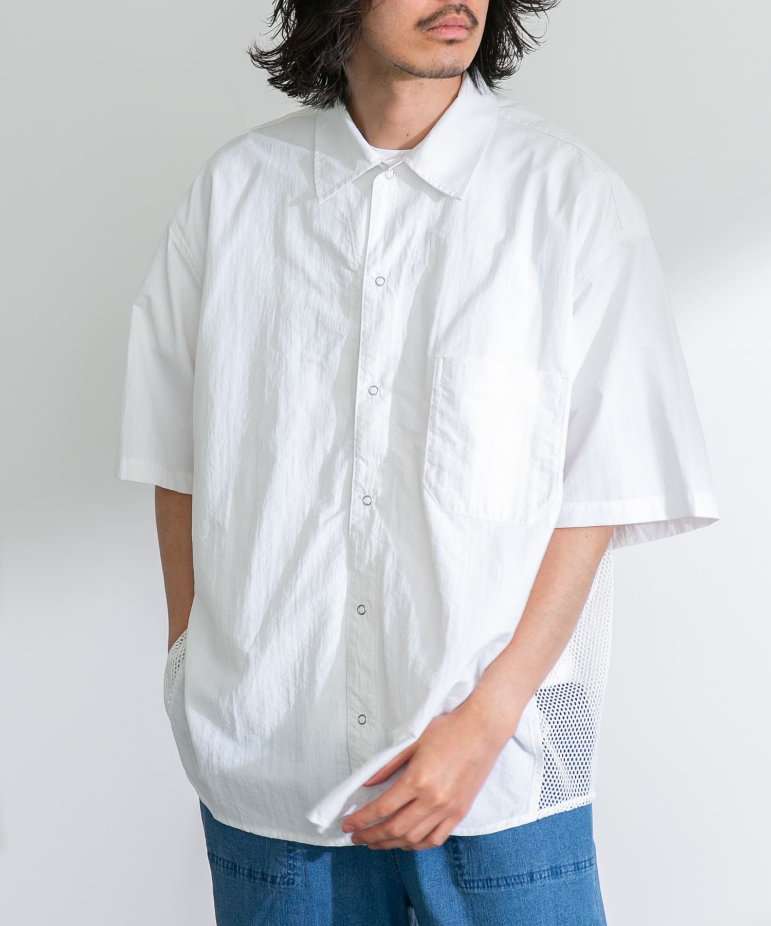 身長：180cm 体重：60kg サイズ：L