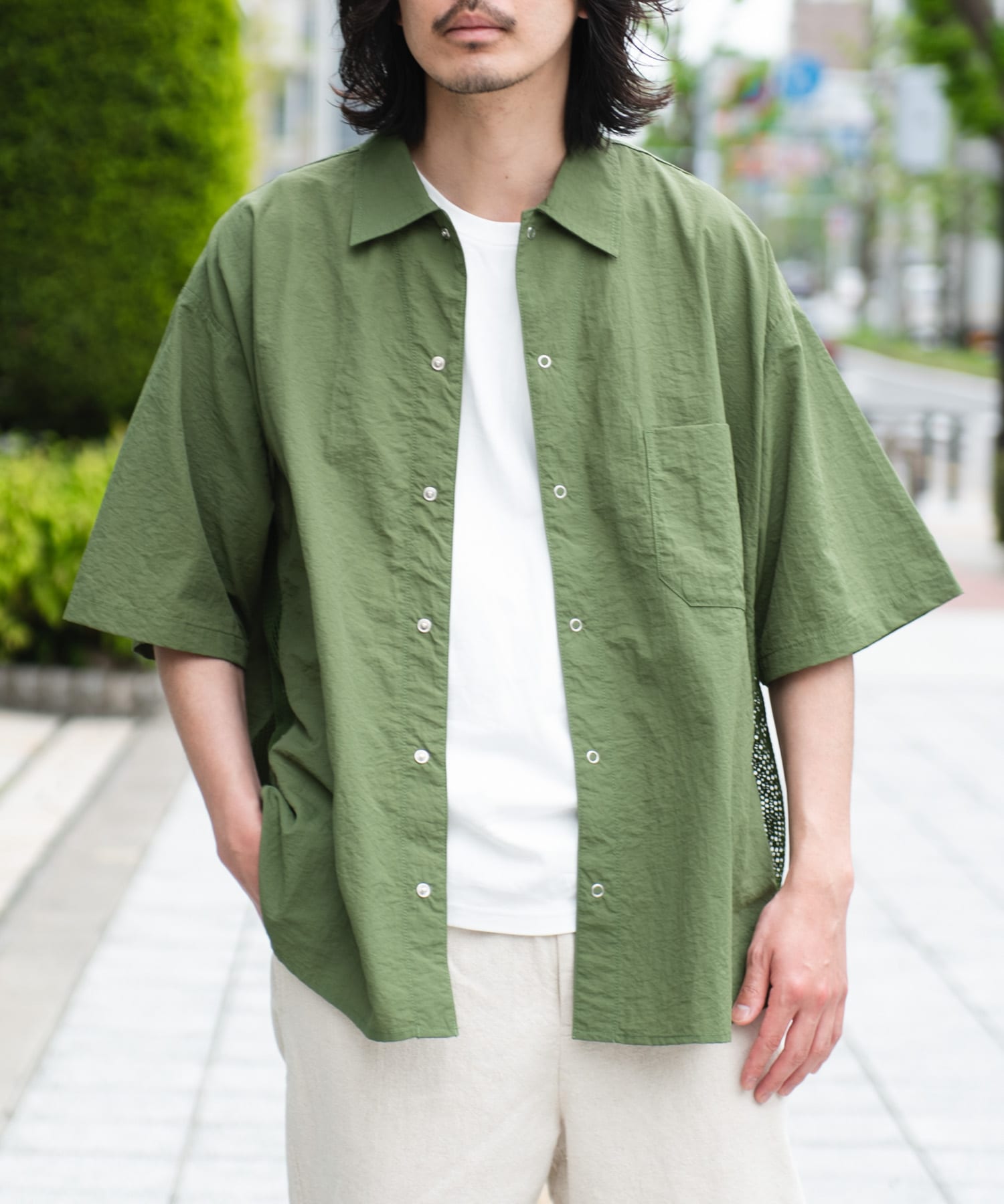 身長：180cm 体重：60kg サイズ：L