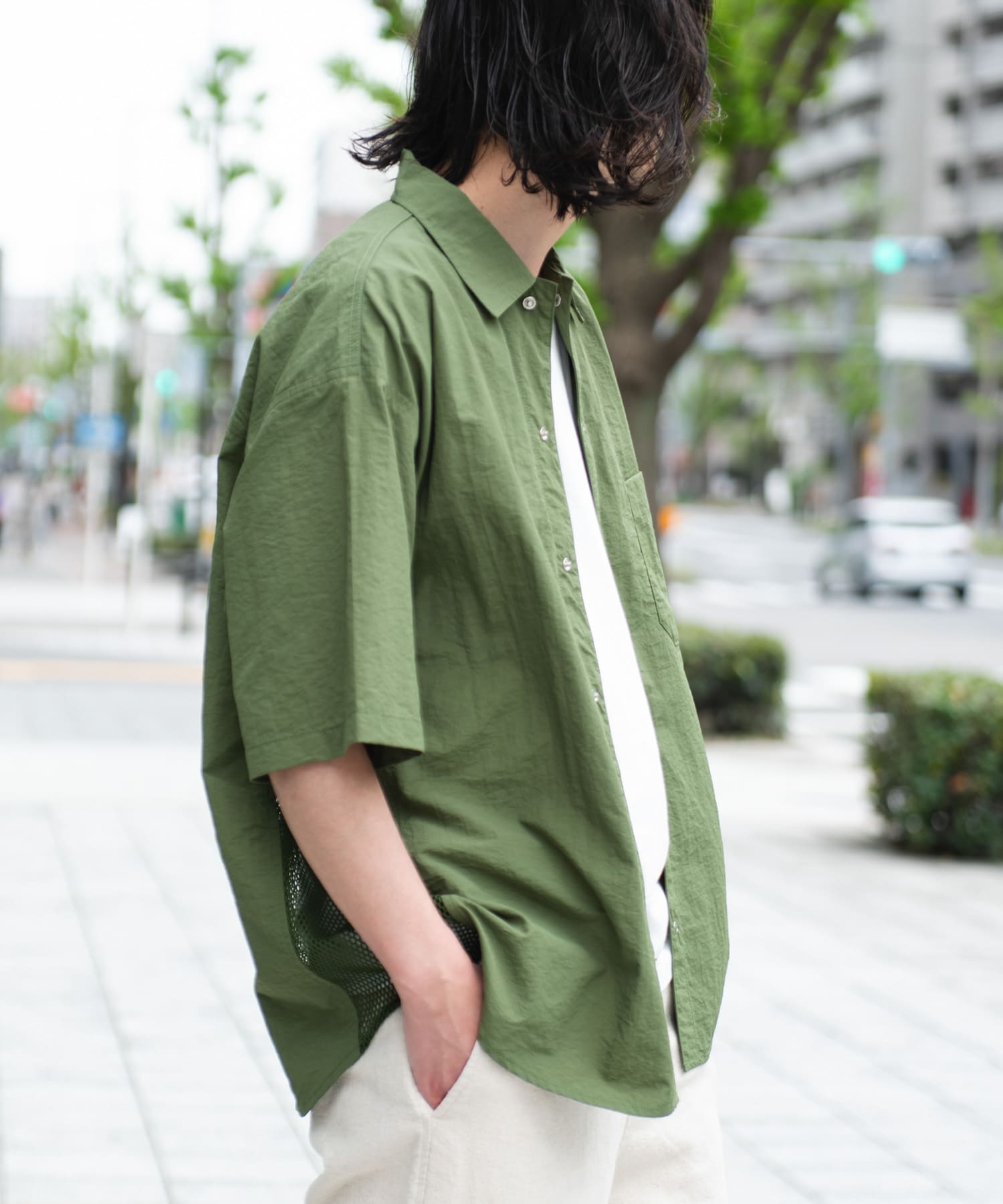 身長：180cm 体重：60kg サイズ：L