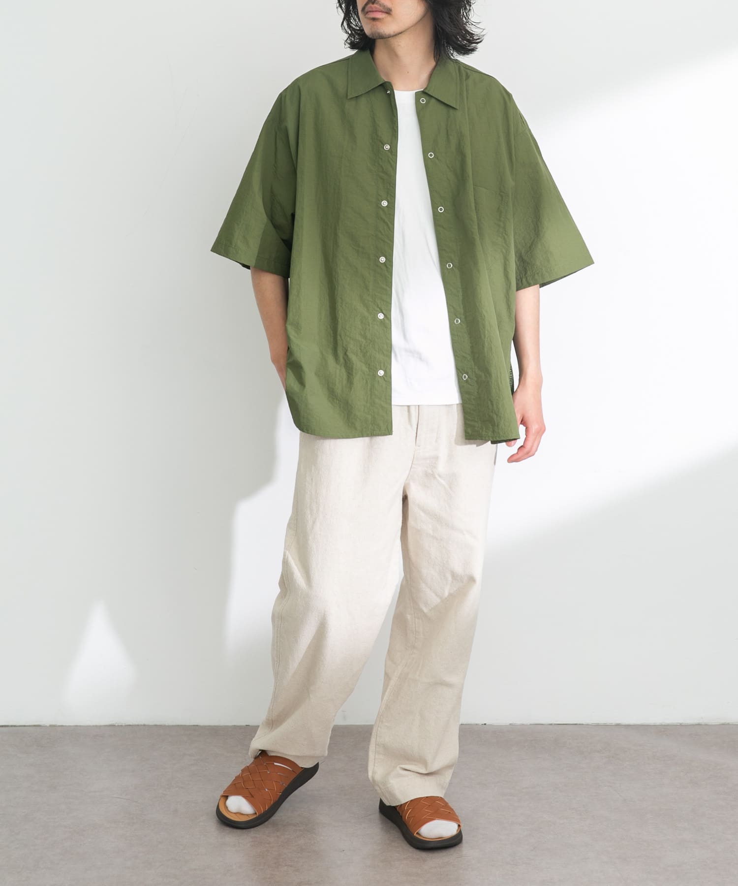 身長：180cm 体重：60kg サイズ：L