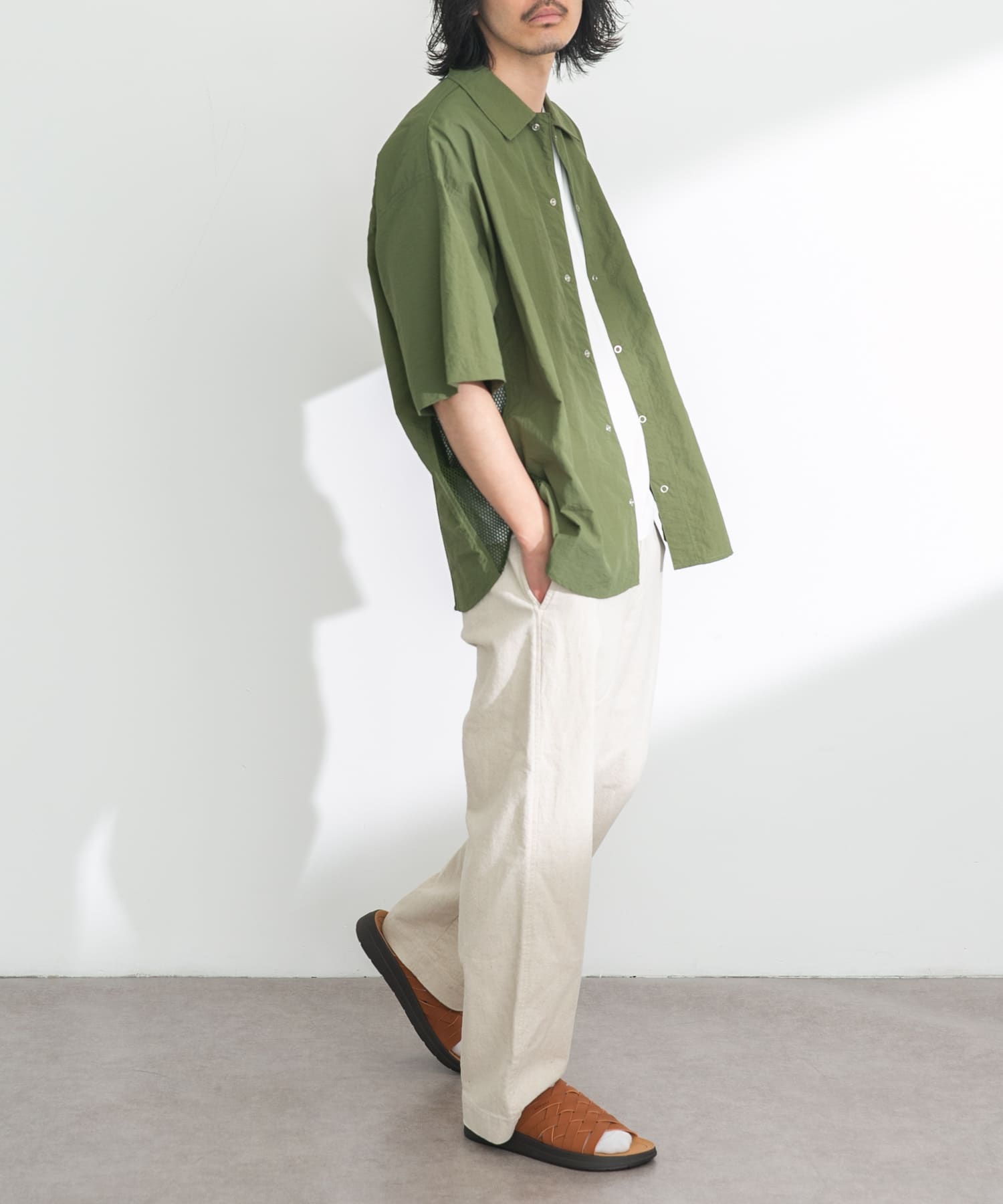 身長：180cm 体重：60kg サイズ：L