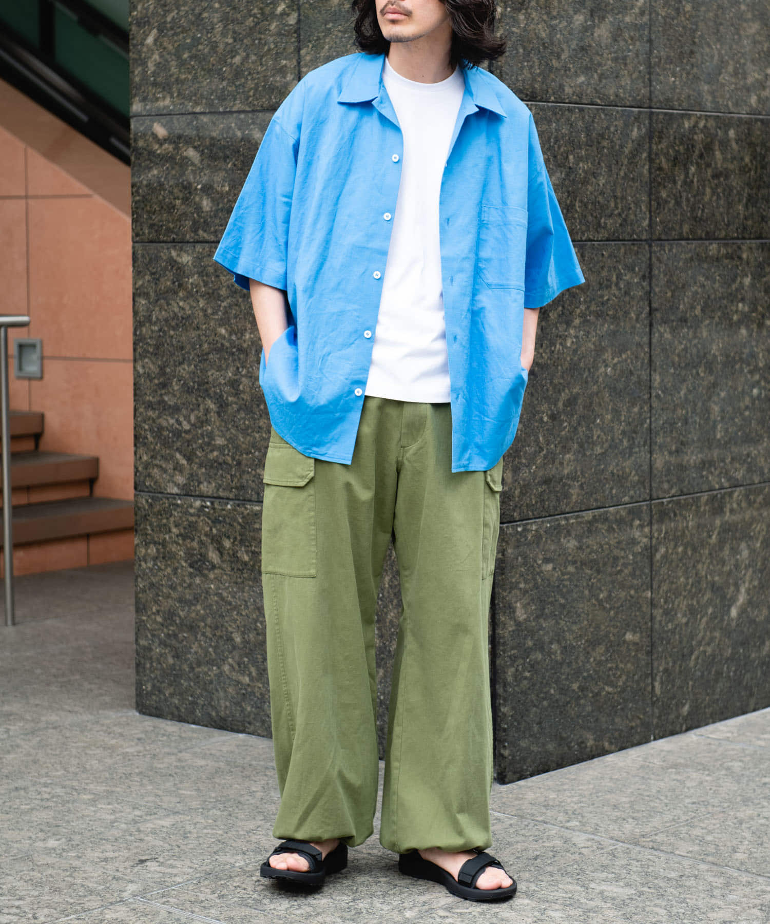 身長：180cm 体重：60kg サイズ：L