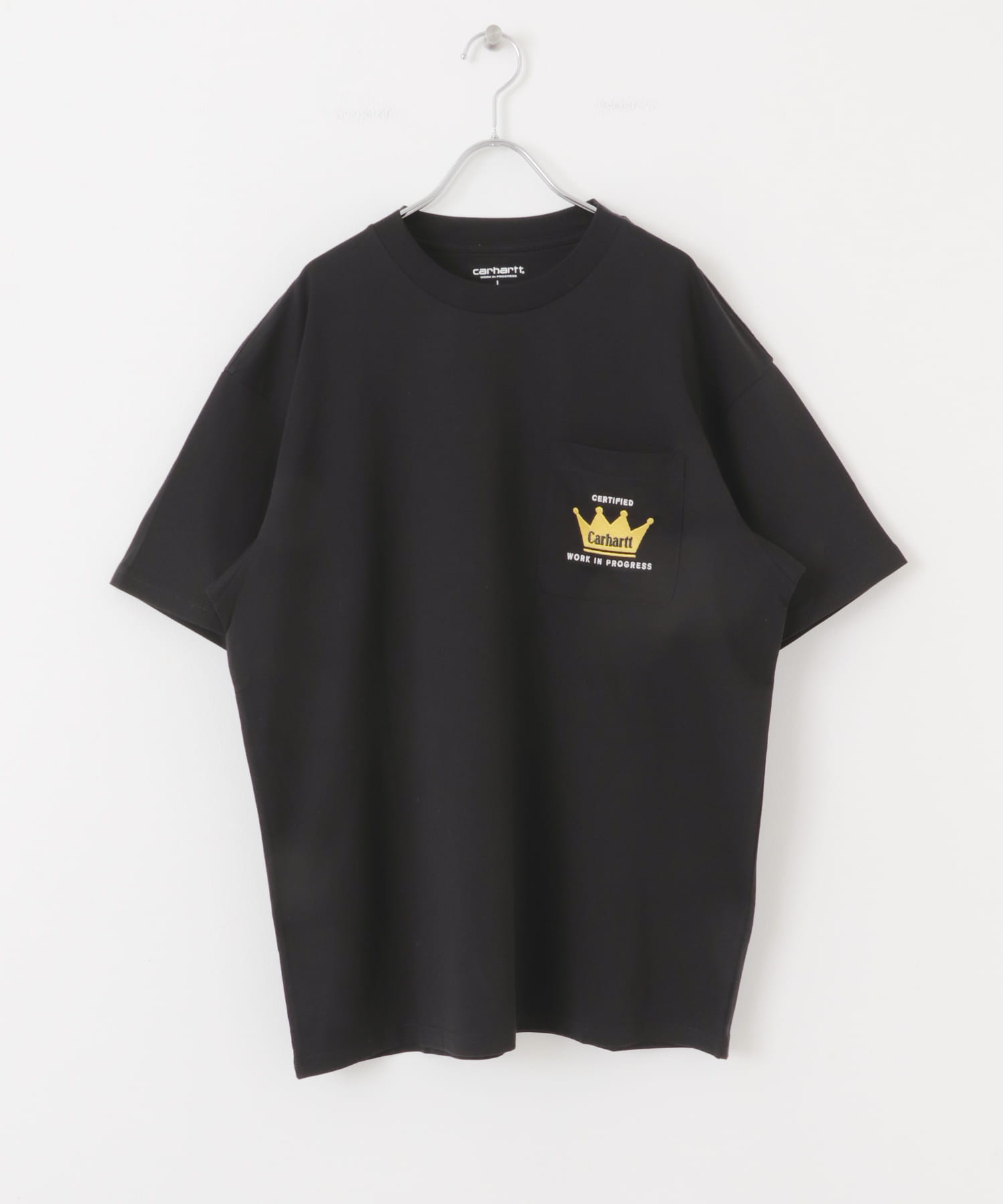 carhartt　SHORT-SLEEVE CROWN POCKET T-SHIRTS Black M