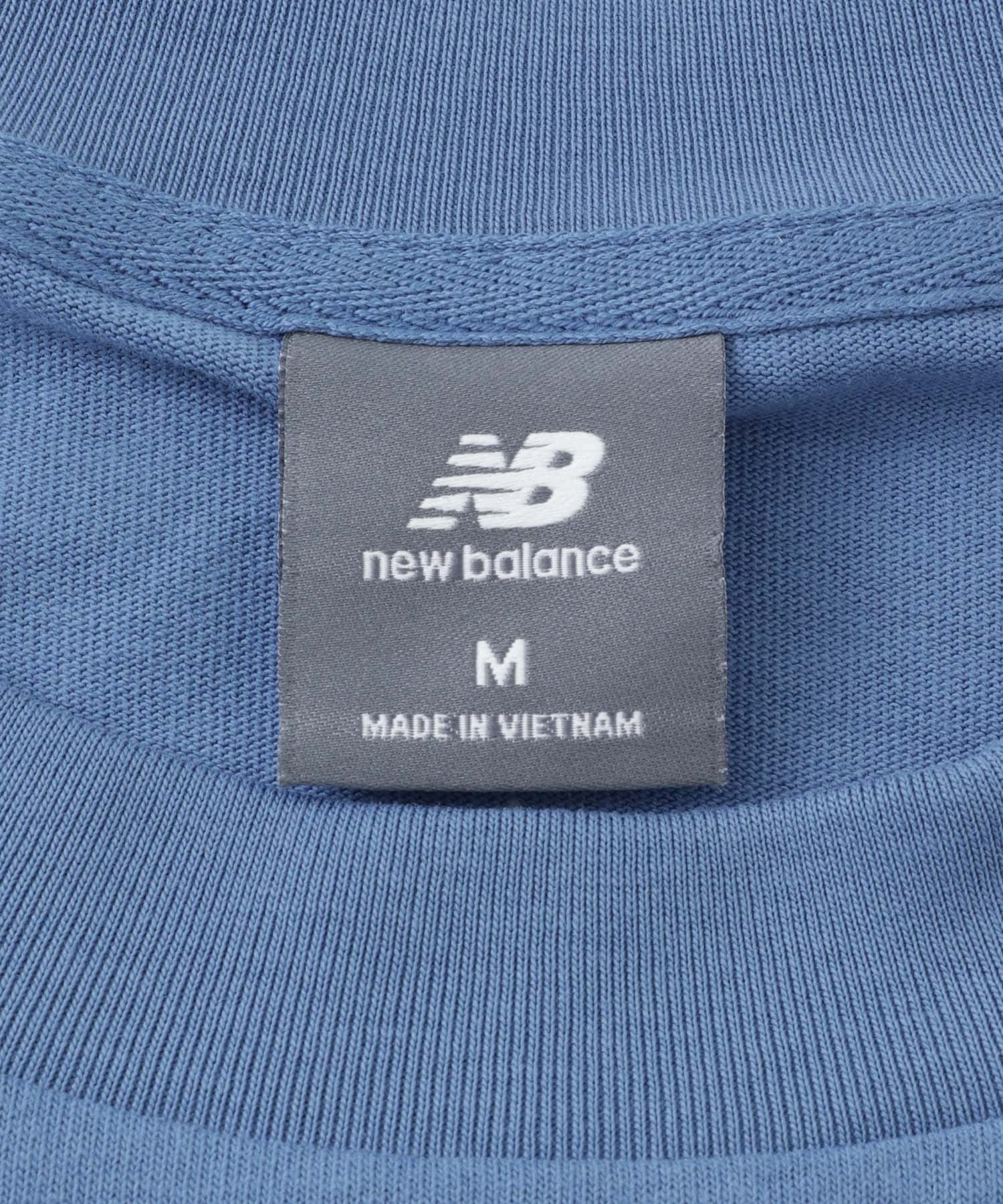 NEW BALANCE　Athletics プレミアムロゴクルー シーストーン M