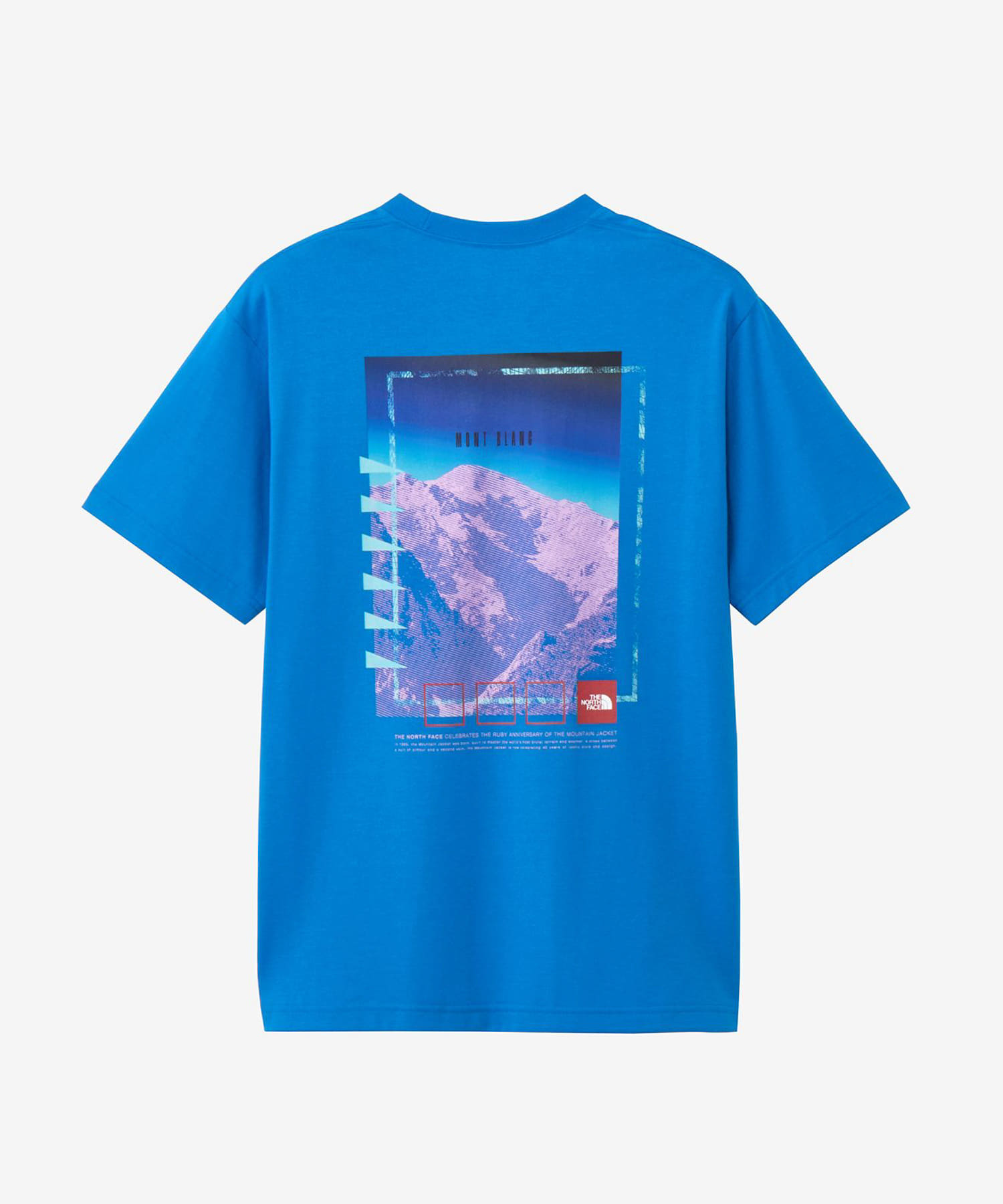 THE NORTH FACE　Seven Summit Graphic T-shirts ヒーローブルー M