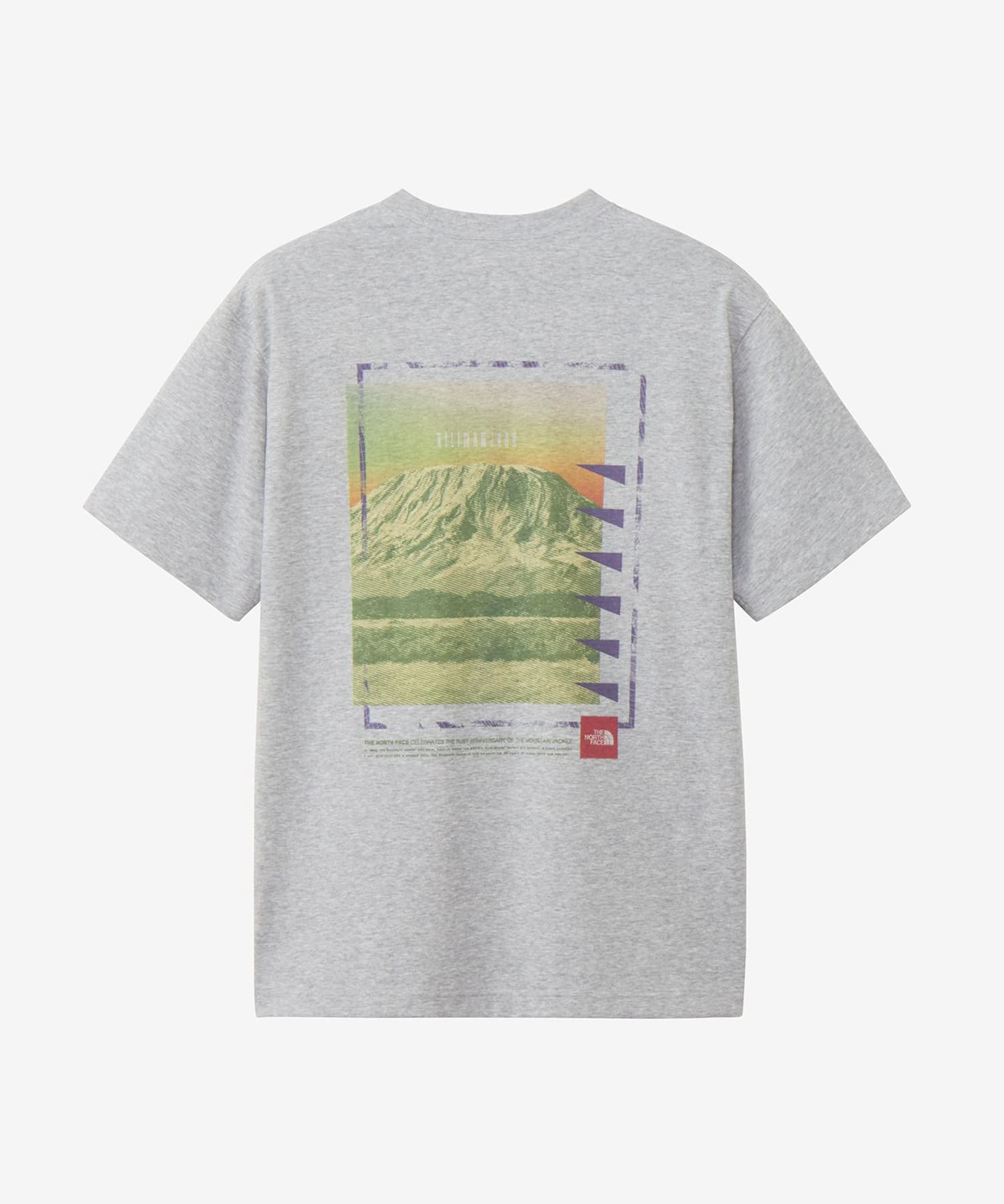 THE NORTH FACE　Seven Summit Graphic T-shirts ミックスグレー M