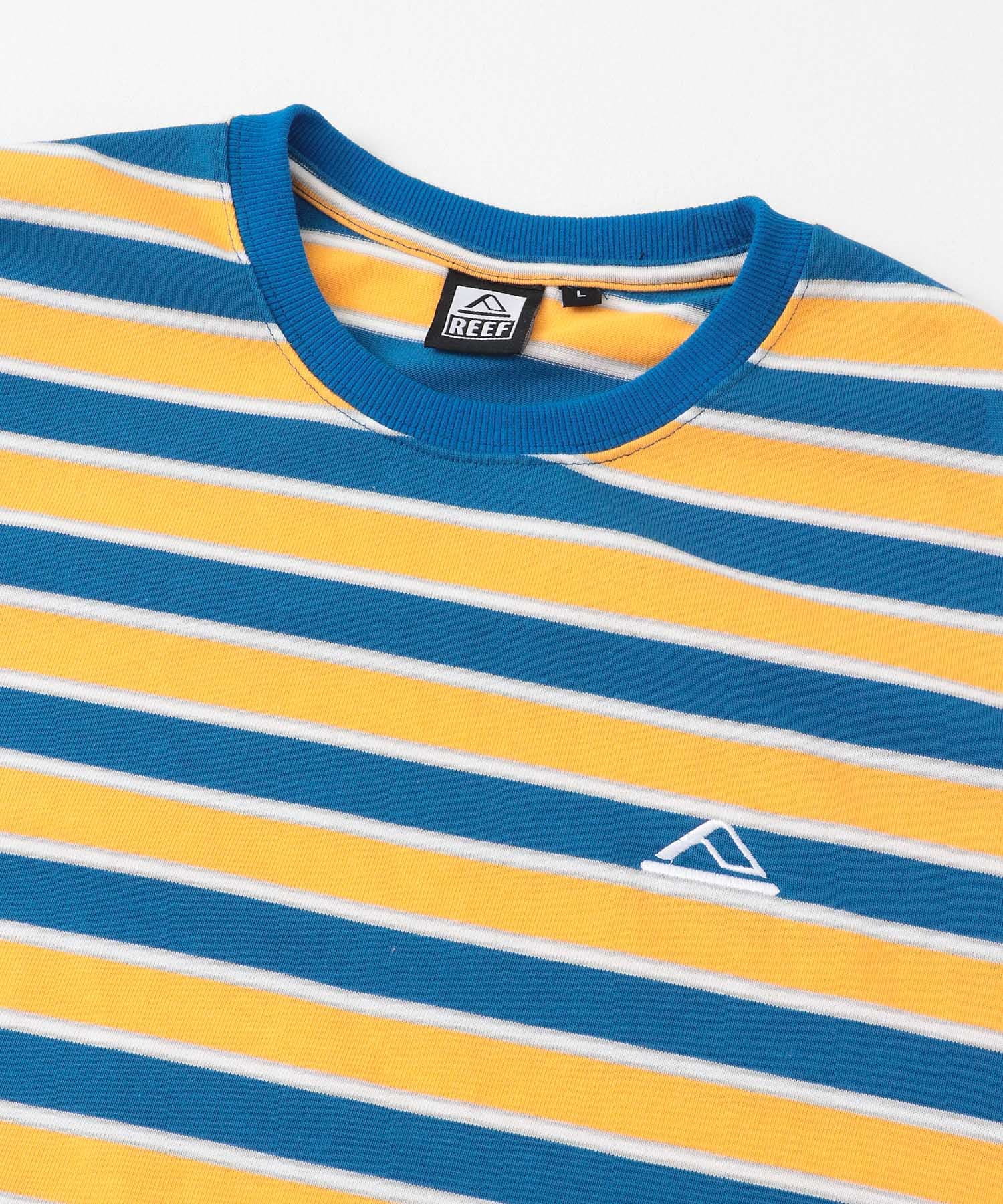 REEF　MULTI BOARDER SHORT-SLEEVE T-SHIRTS YELLOW M