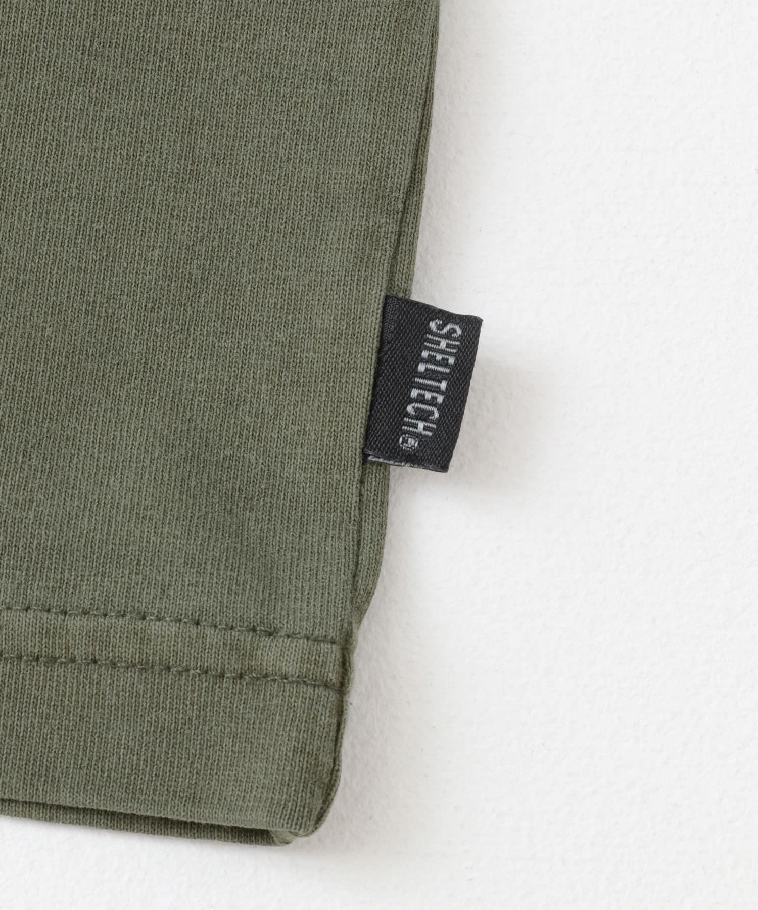 SHELTECH　WideT-shirts Khaki M