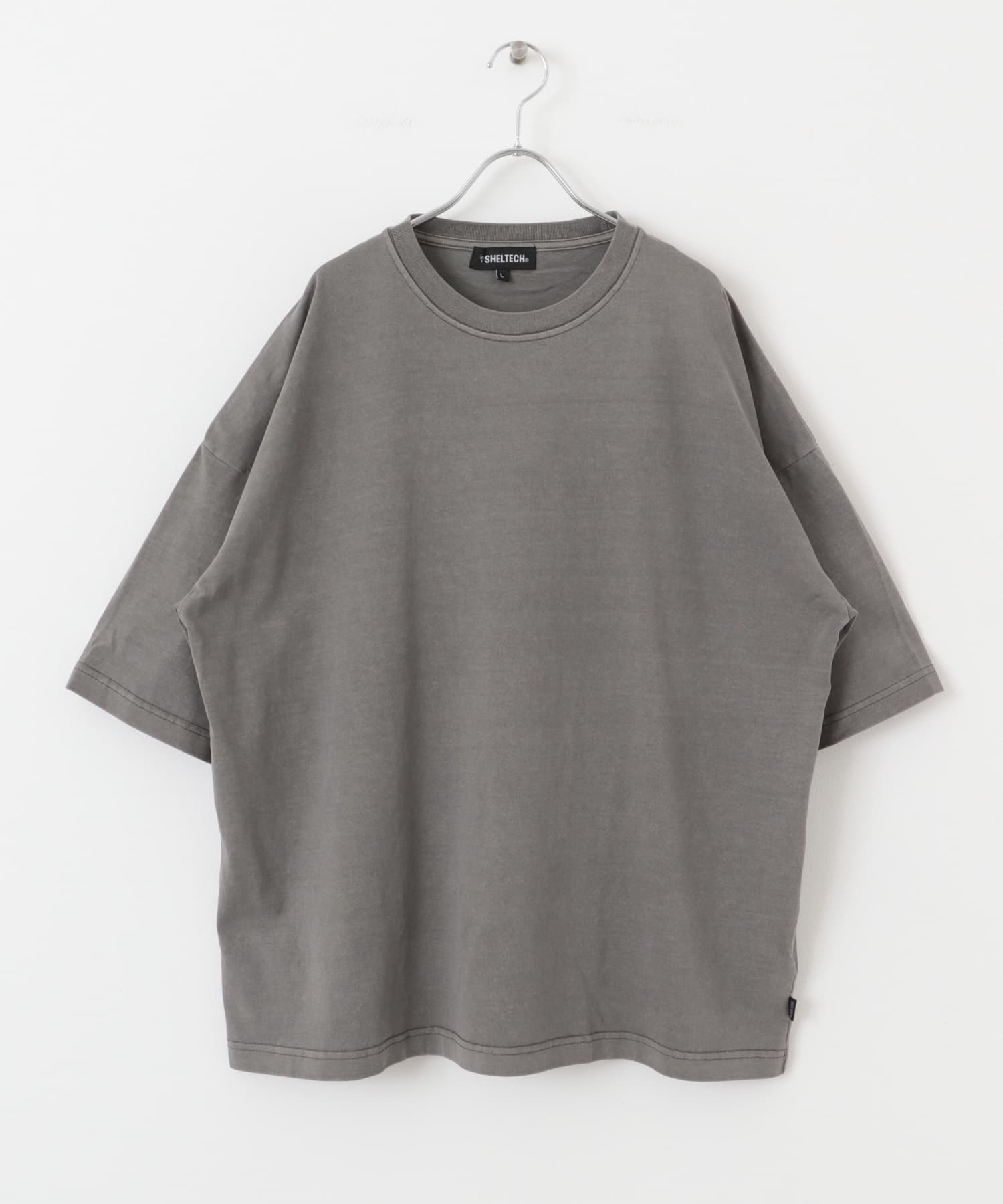 SHELTECH　WideT-shirts L.Gray M