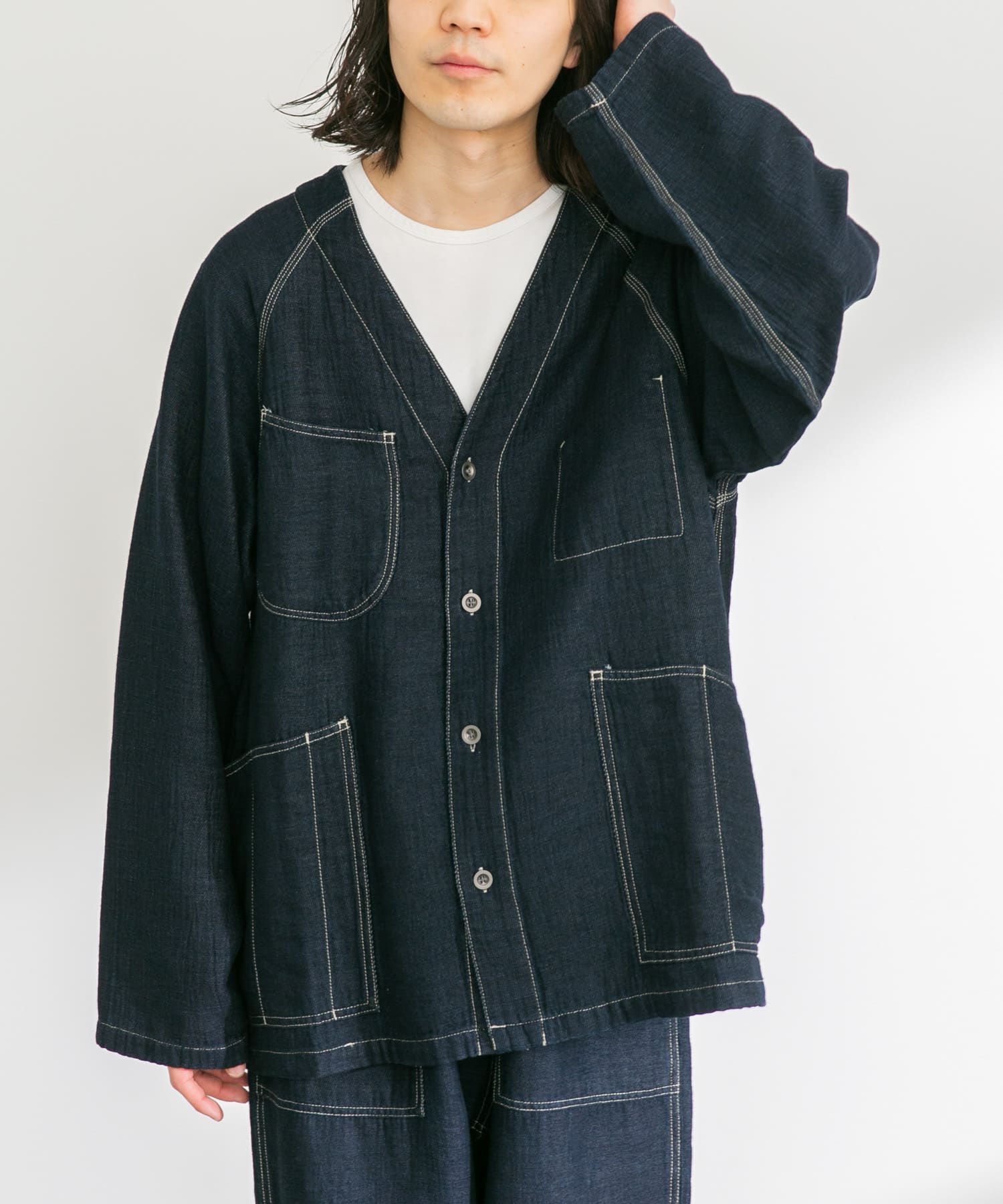身長：173cm サイズ：L