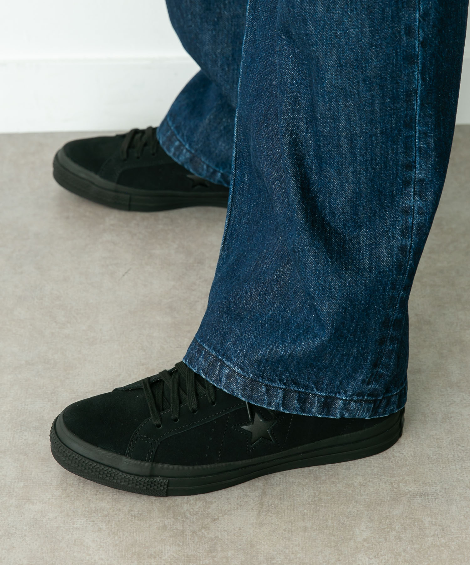 CONVERSE　ワンスター スエード ブラック 7.5