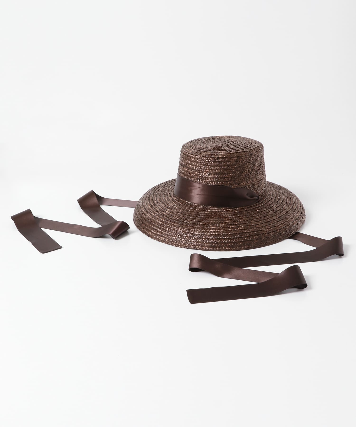 Benelli Montacone　リボンハット BROWN FREE