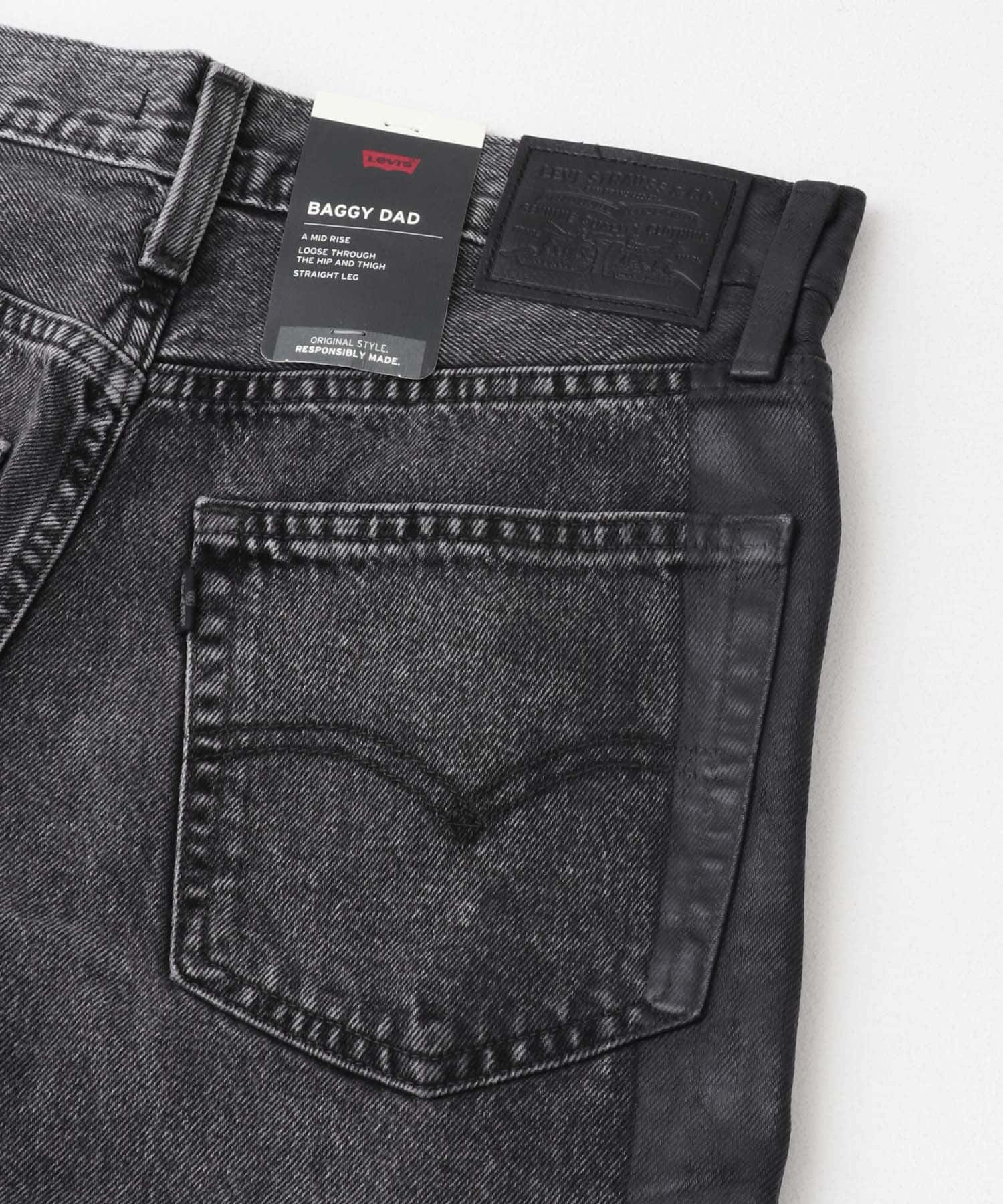 Levi's　BAGGY DAD SATIN 25
