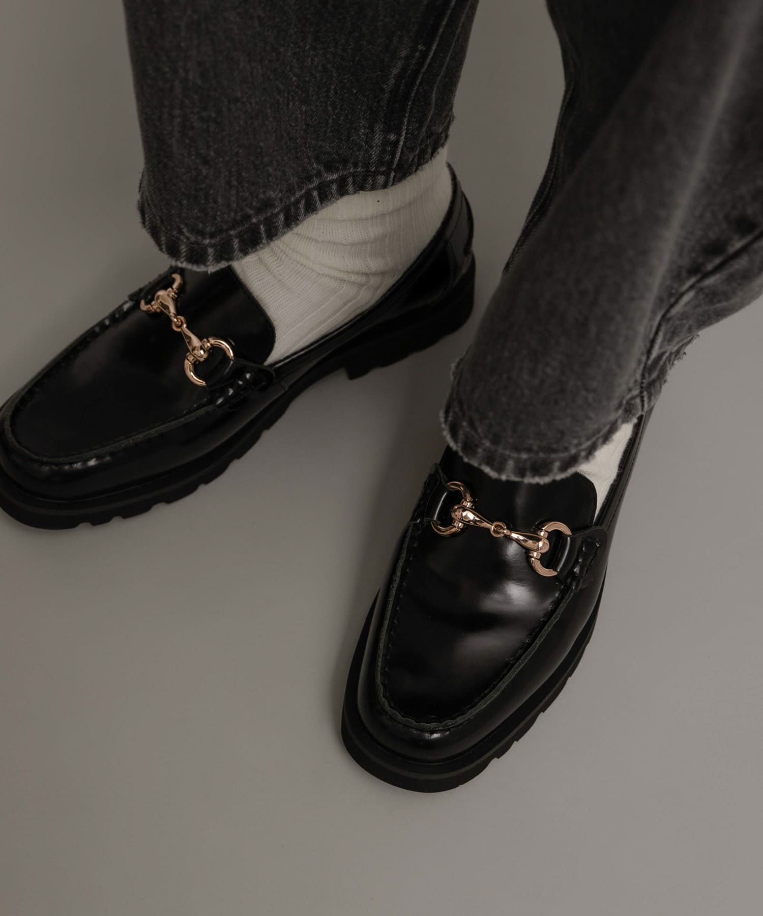 ARTESANOS ビットローファー(37 BLACK): シューズ｜URBAN