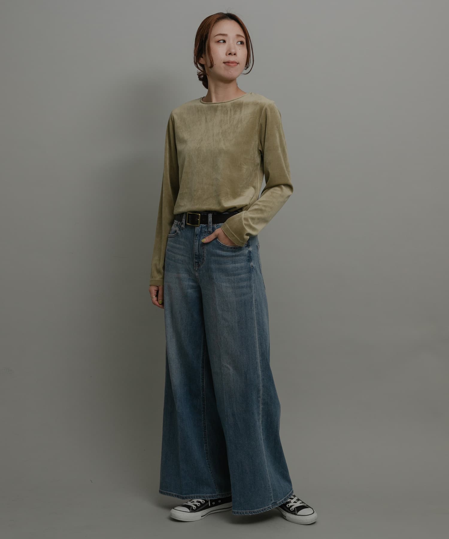 身長：166cm サイズ：23
