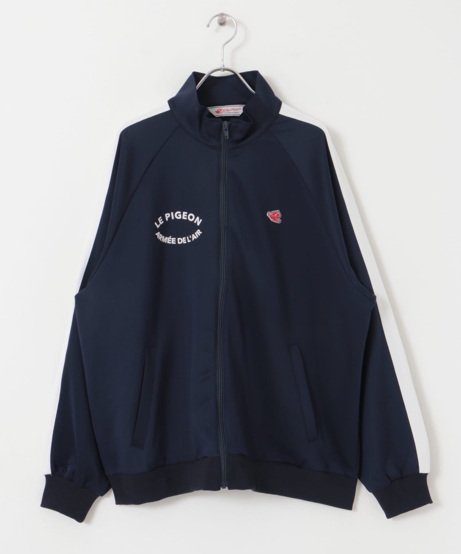 Le Pigeon Voyageur　TRACK JACKET NAVY M