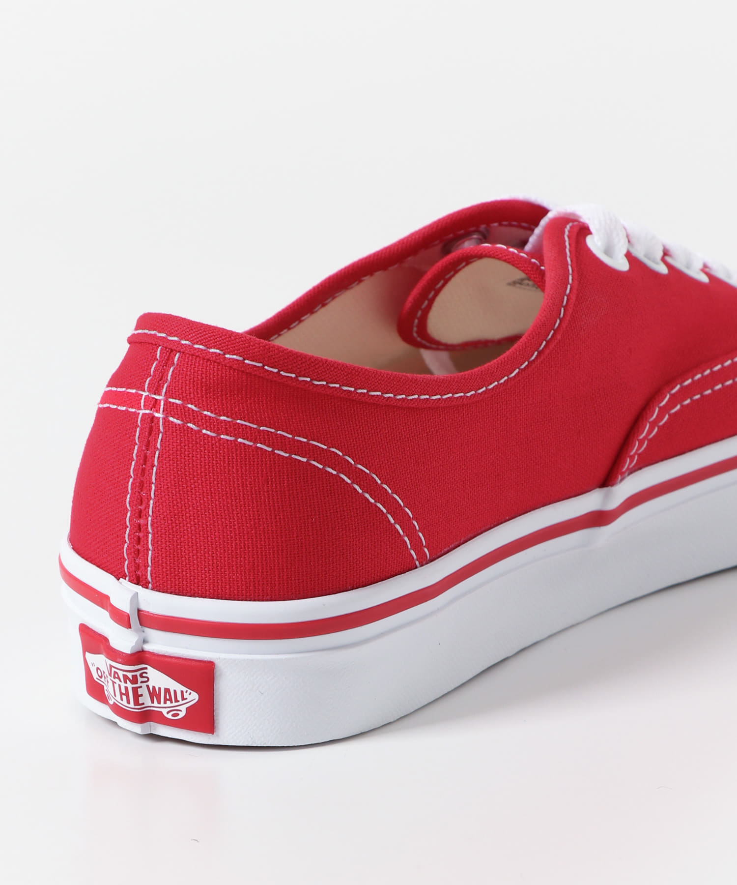 VANS　Ua Authentic RED 5