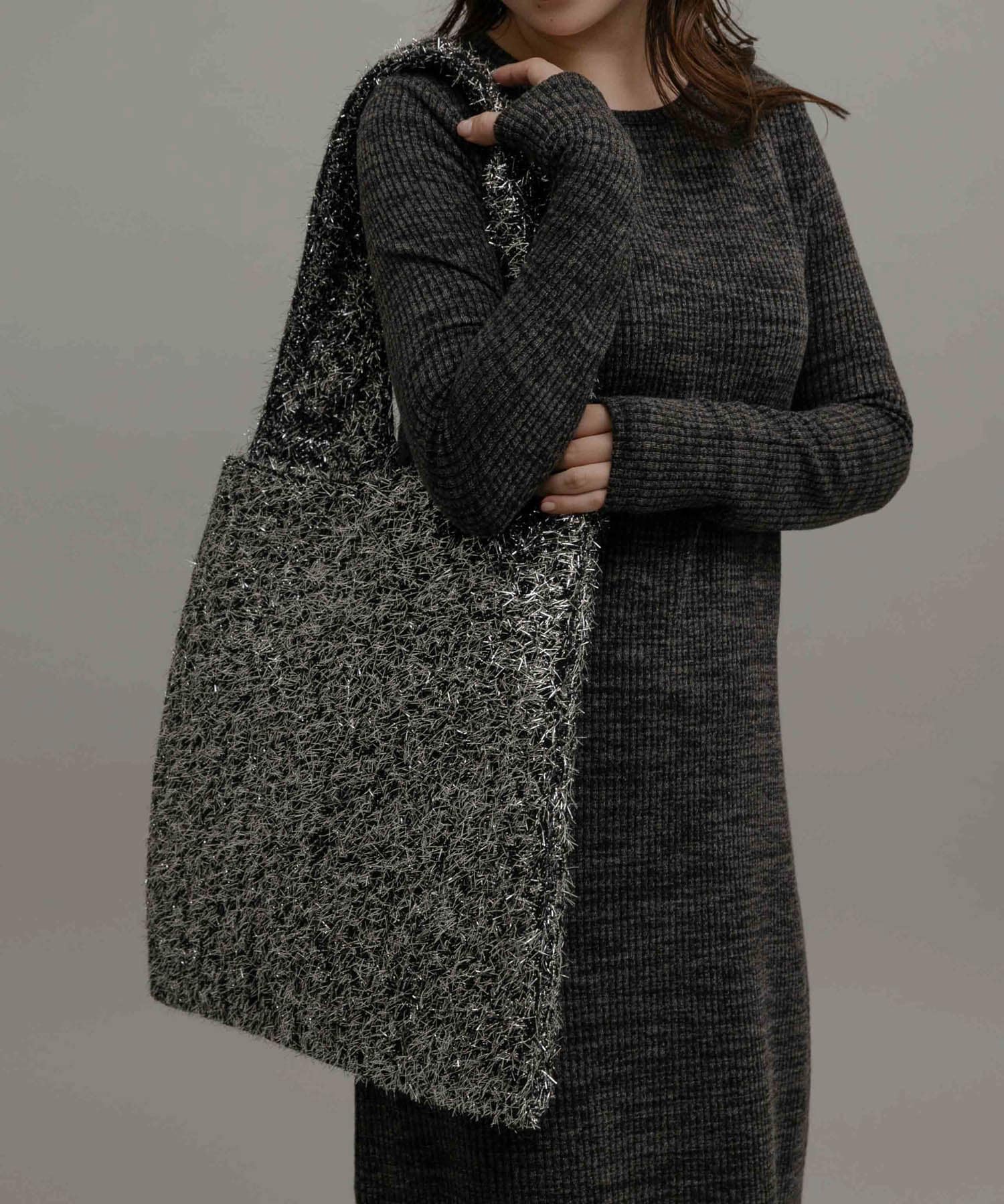 CONTROL FREAK　Glitterトート シルバー one