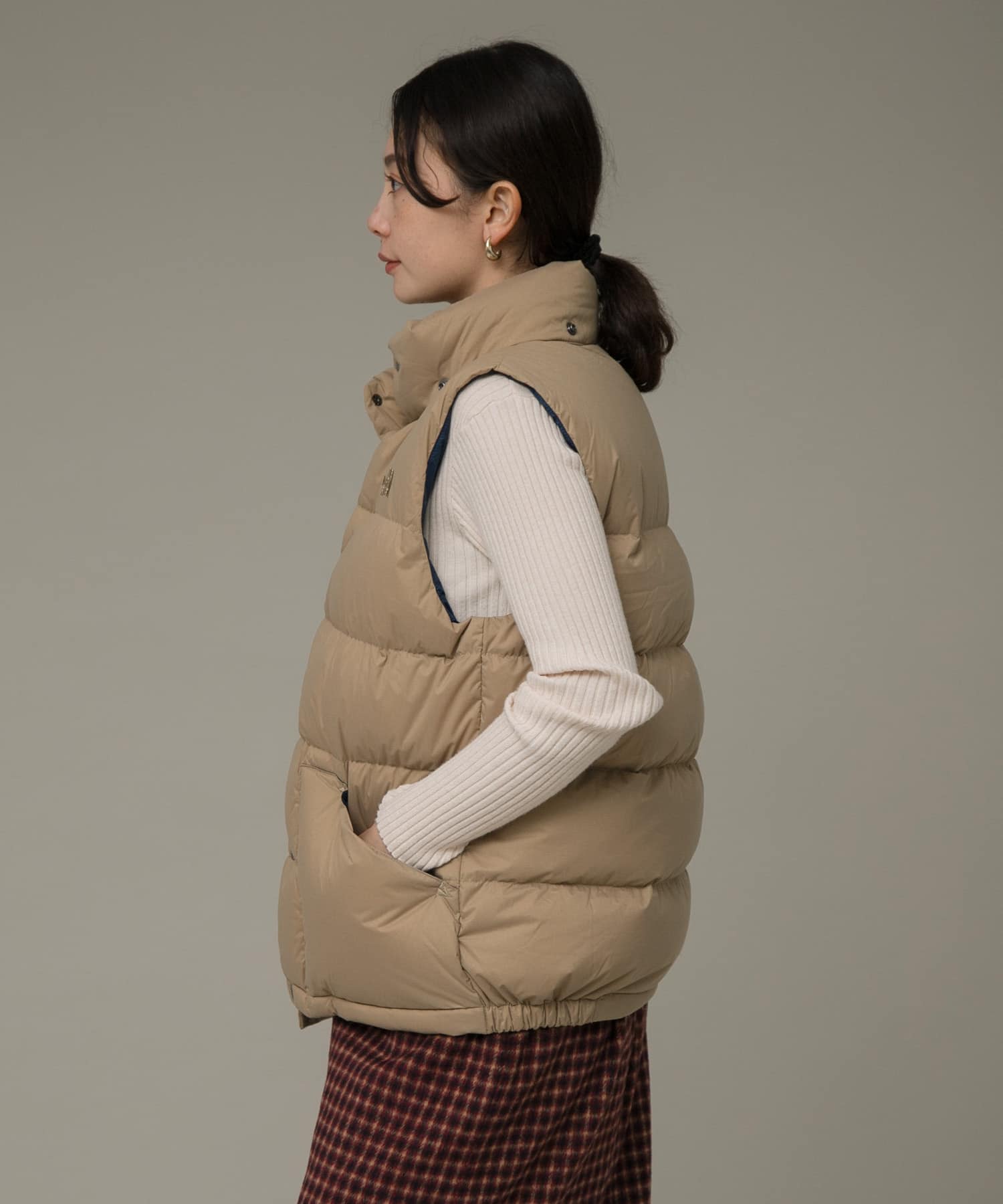 The North Face アウトドア ベスト ベージュ THE NORTH FACE ノースフェイス ベスト AIRY VEST エアリー ジレ