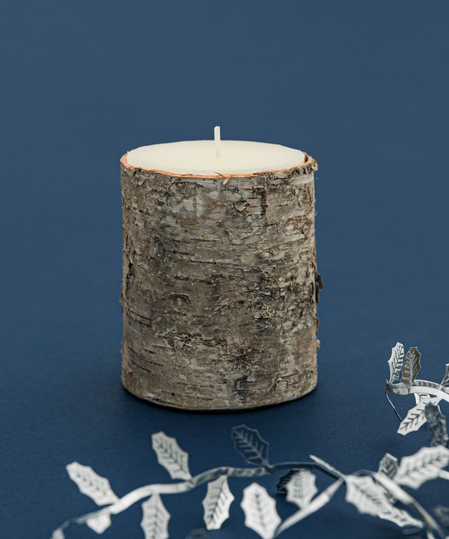 DULTON　Birch wood log candle wood one