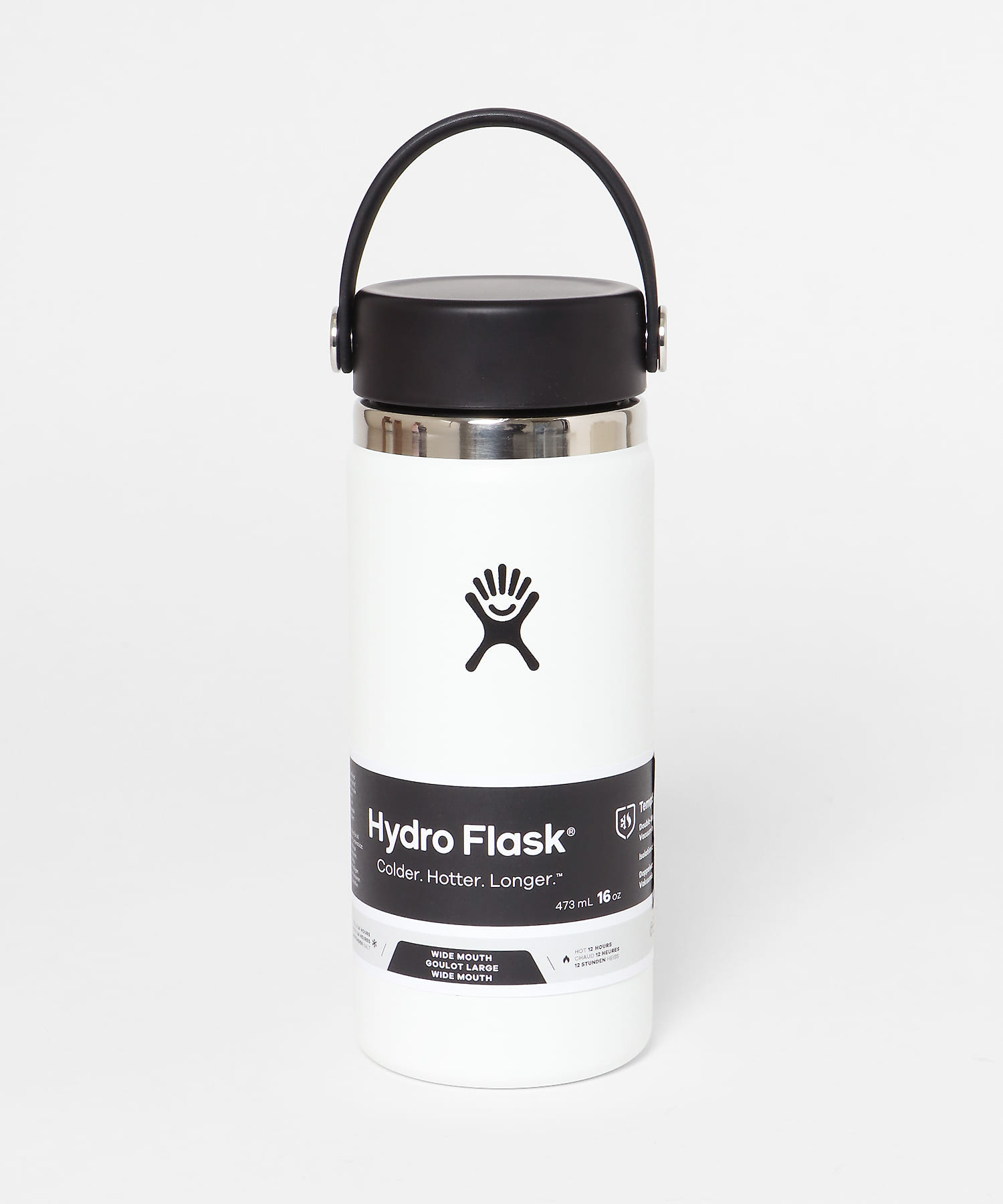 Hydro Flask　16oz WIDE MOUTH White one