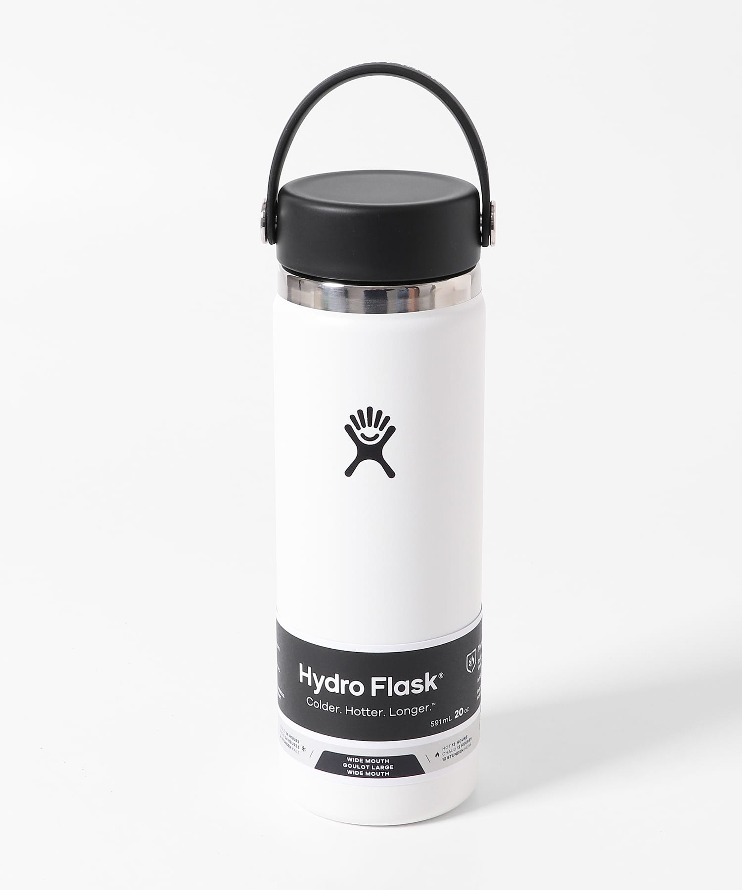 Hydro Flask　20oz WIDE MOUTH White one