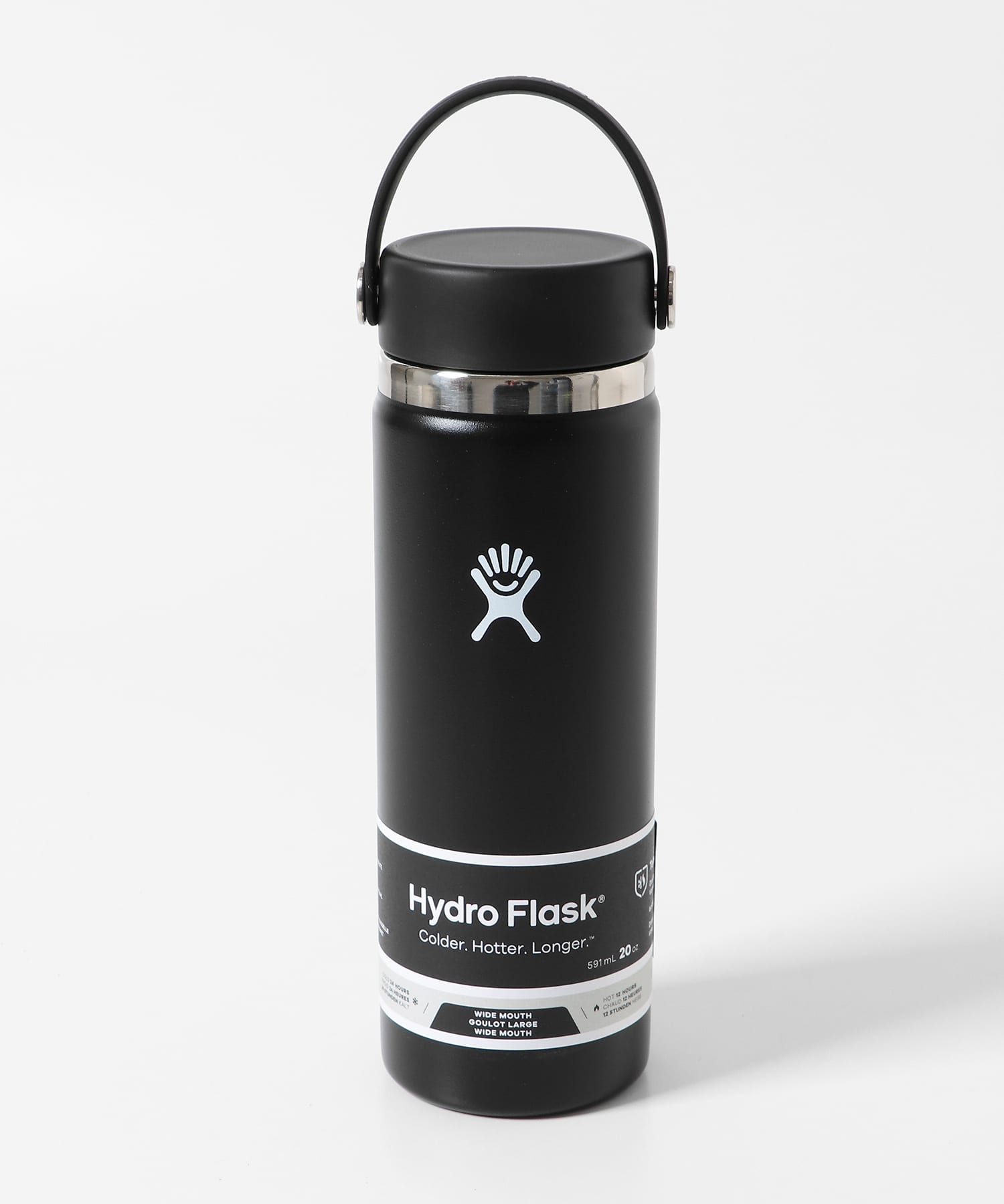 Hydro Flask　20oz WIDE MOUTH Black one