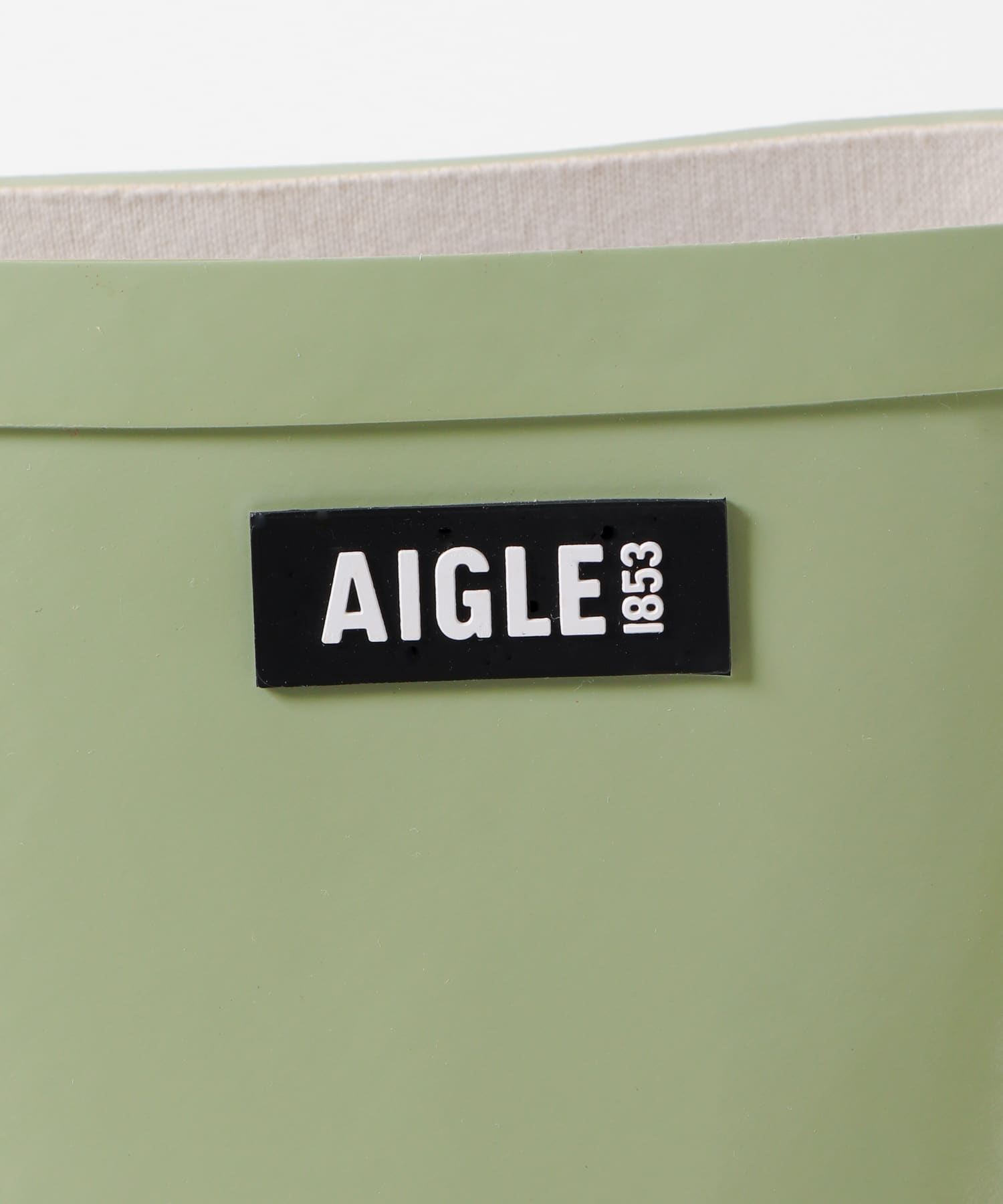 AIGLE　ELIOSAロングレインブーツ KHAKI 37