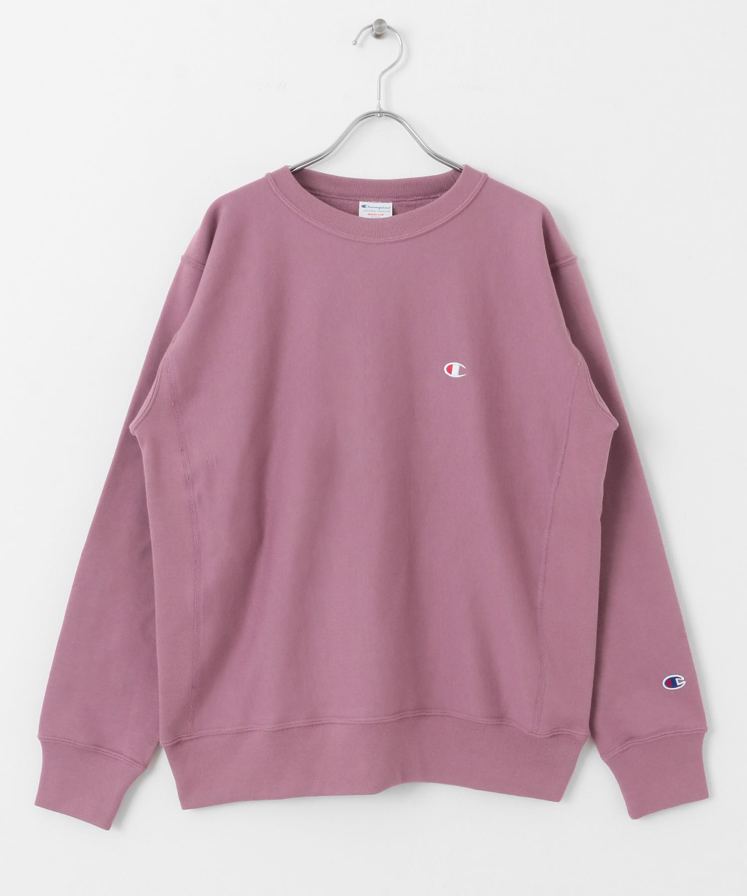 Champion　REVERSEWEAVE CREWNECK PURPLE M