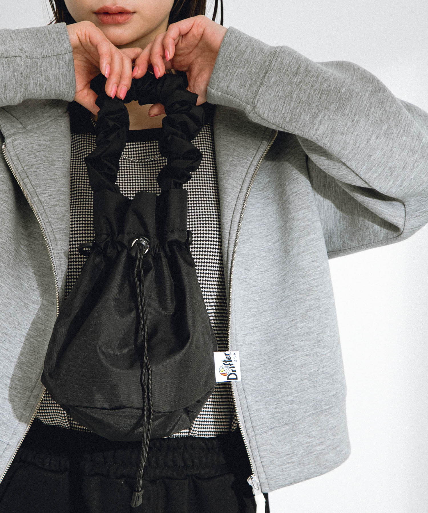 DRIFTER　ギャザーハンドルポーチバッグ