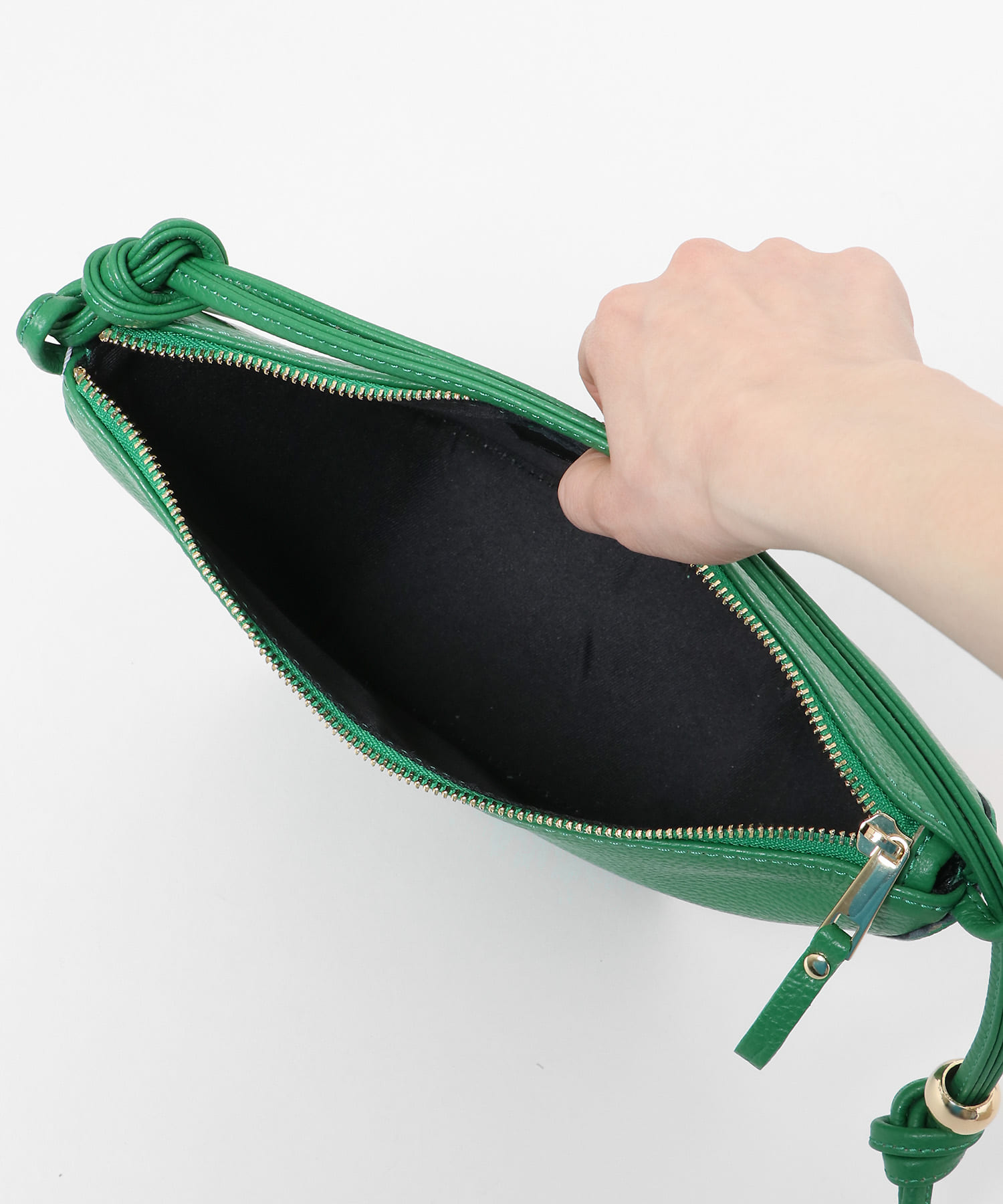 AULENTTI　2WAYショルダーバッグ GREEN one