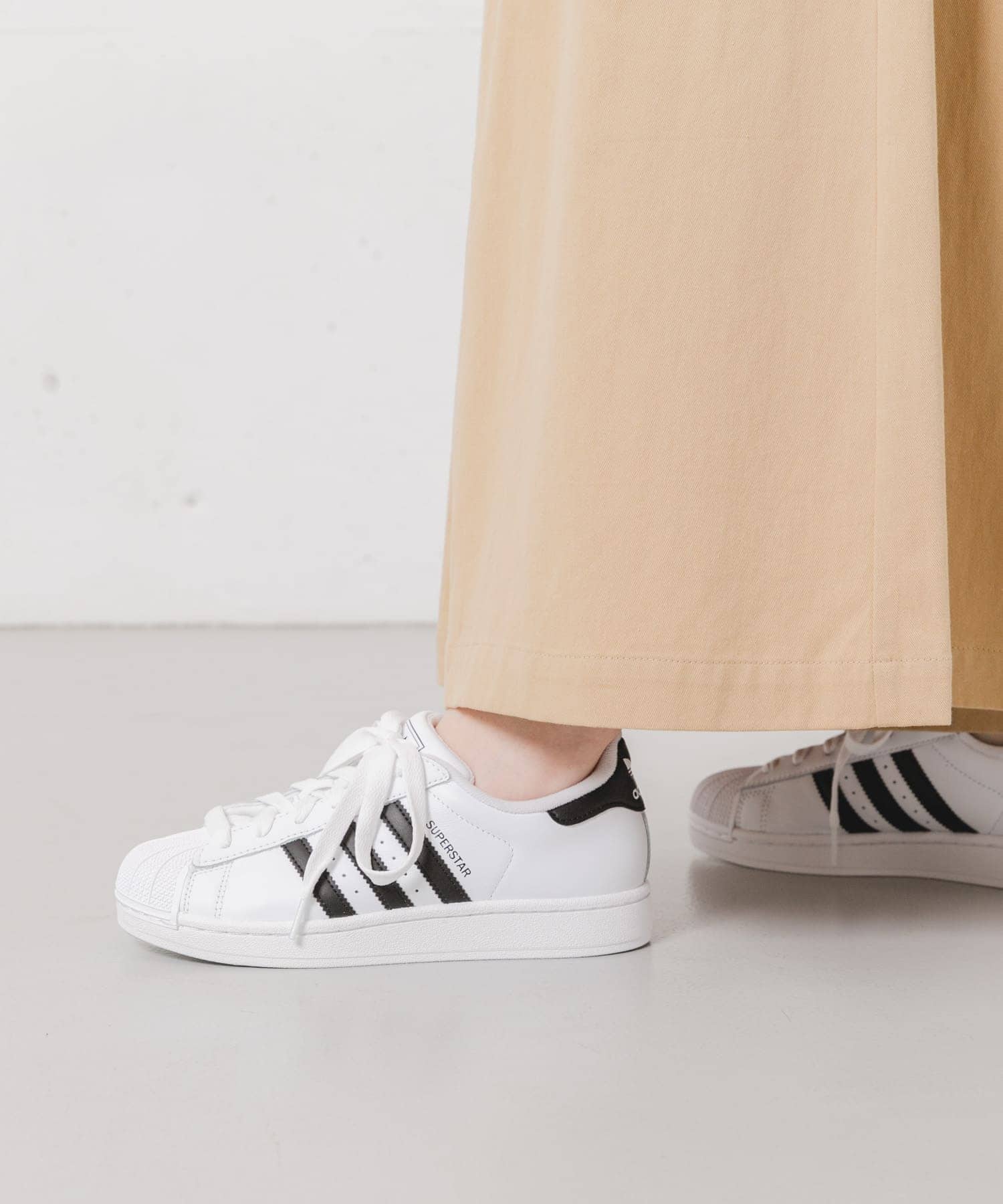 adidas　SUPERSTAR ll W フットウェアホワイト 23