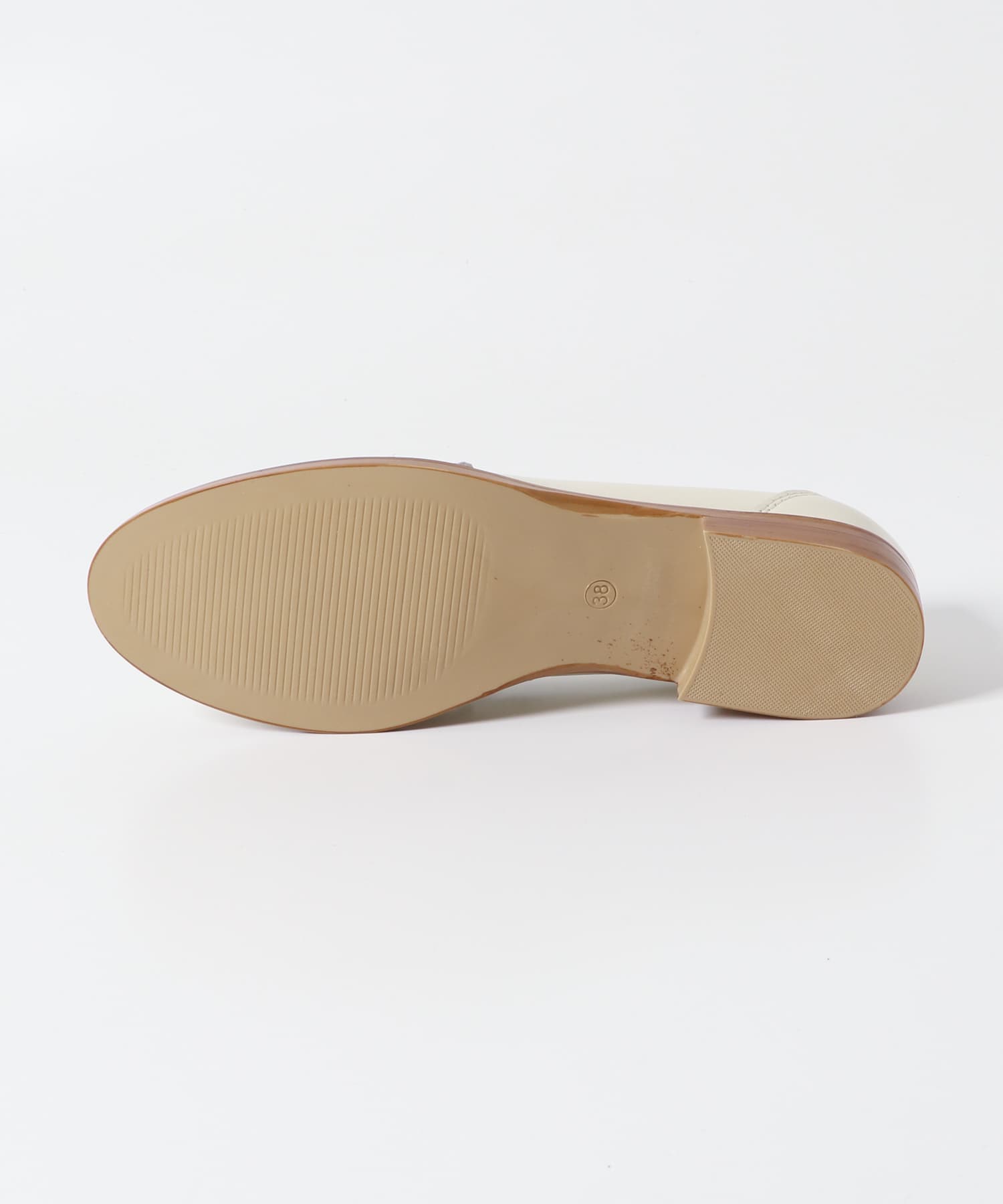 ENESS　レザーローファー BEIGE 37