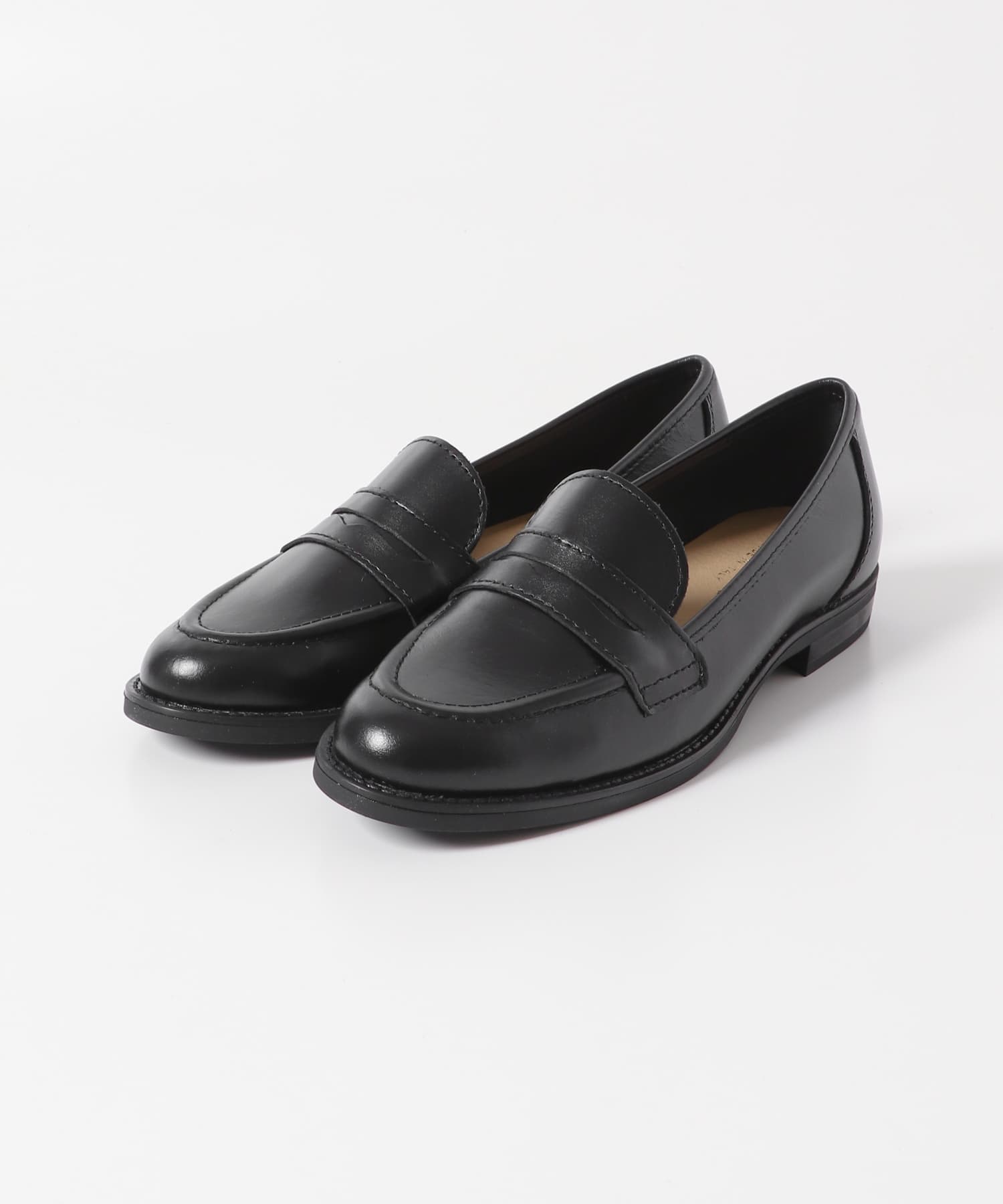 ENESS　レザーローファー BLACK 37