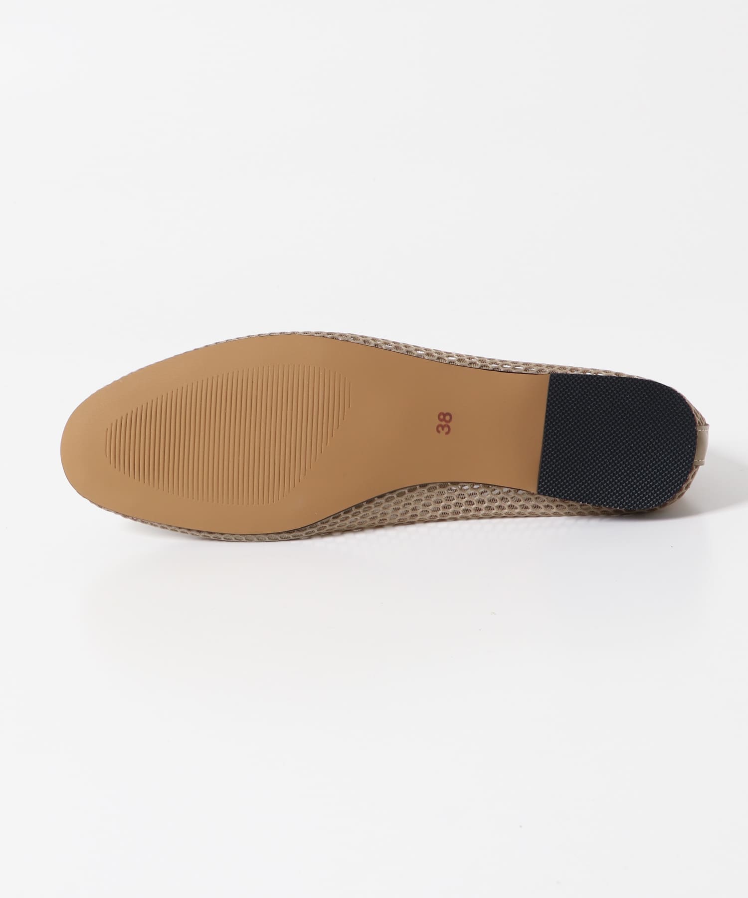 REMME　メッシュフラットシューズ BEIGE 37