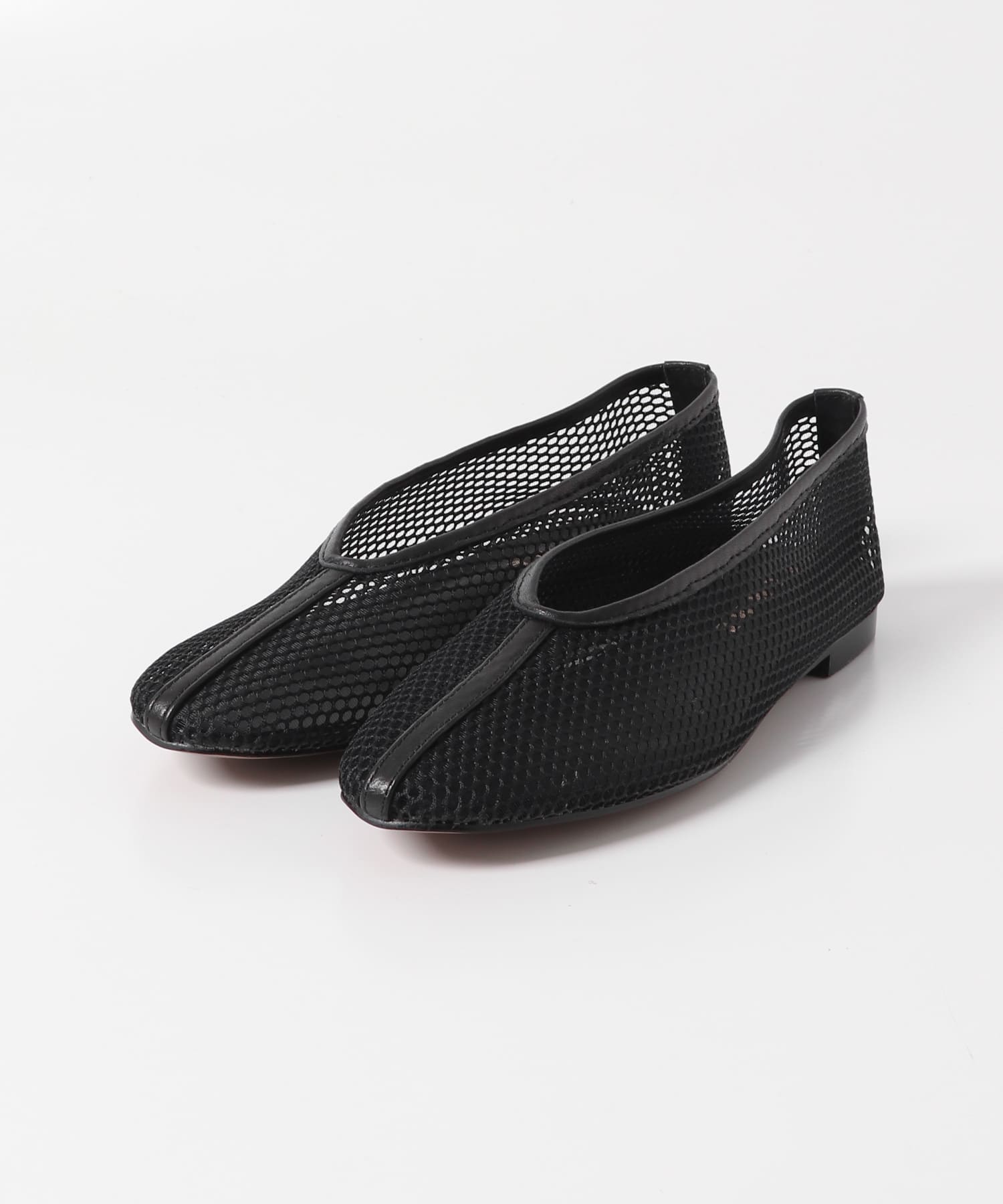 REMME　メッシュフラットシューズ BLACK 37