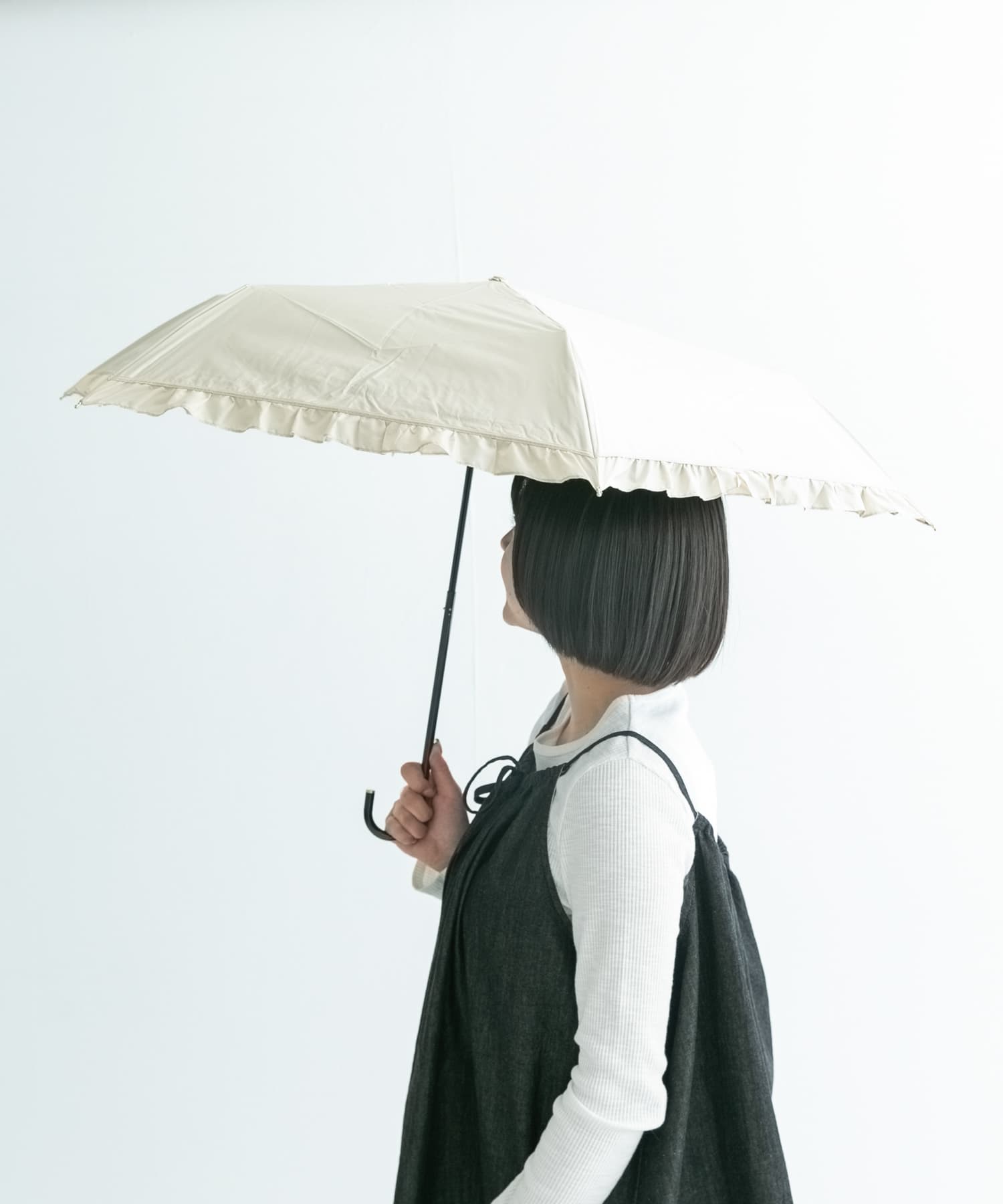 Wpc.　晴雨兼用クラシックフリルミニ