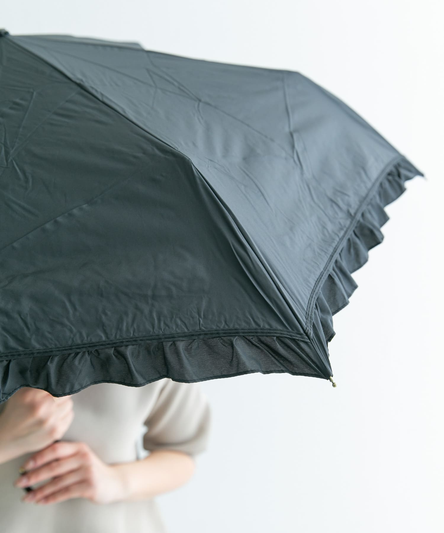 Wpc.　晴雨兼用クラシックフリルミニ