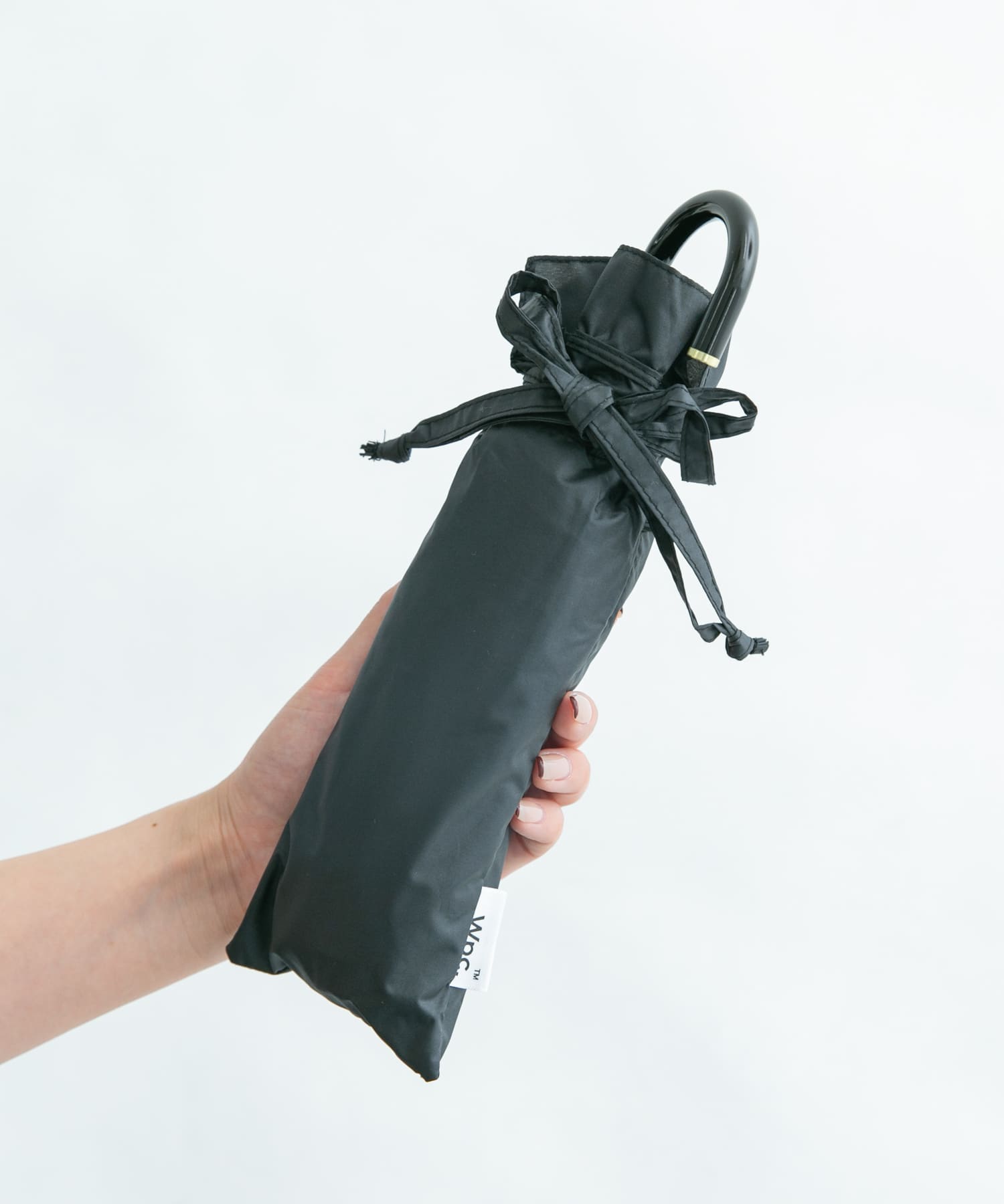 Wpc.　晴雨兼用クラシックフリルミニ ブラック one