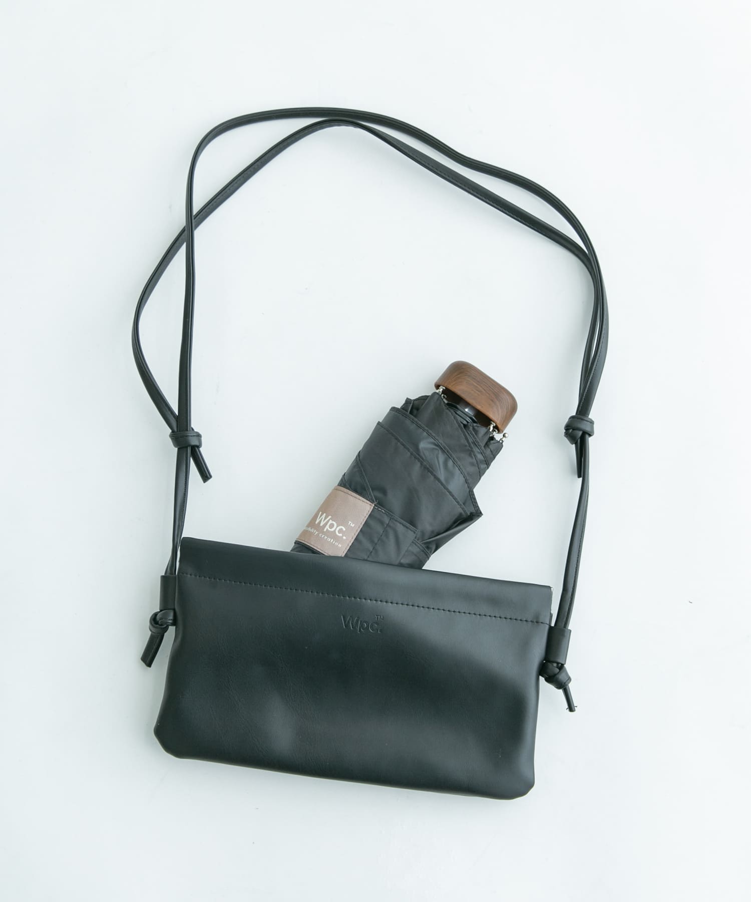 Wpc.　晴雨兼用バッグ付きノーマルミニ